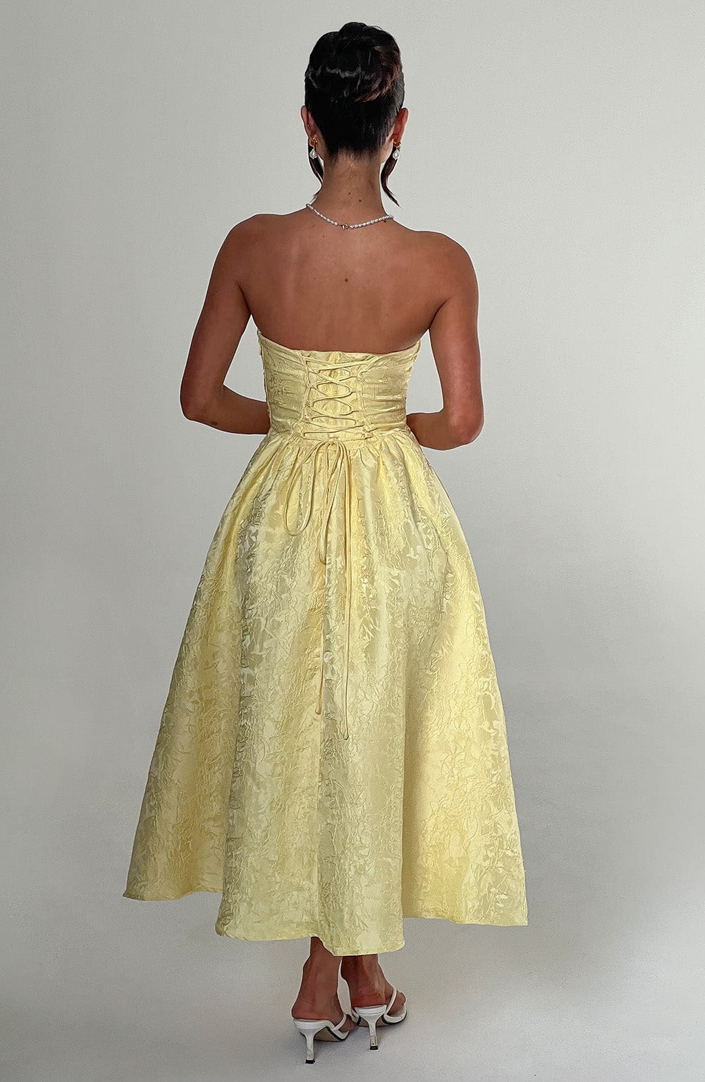 Vestido Midi Saoirse - Limón
