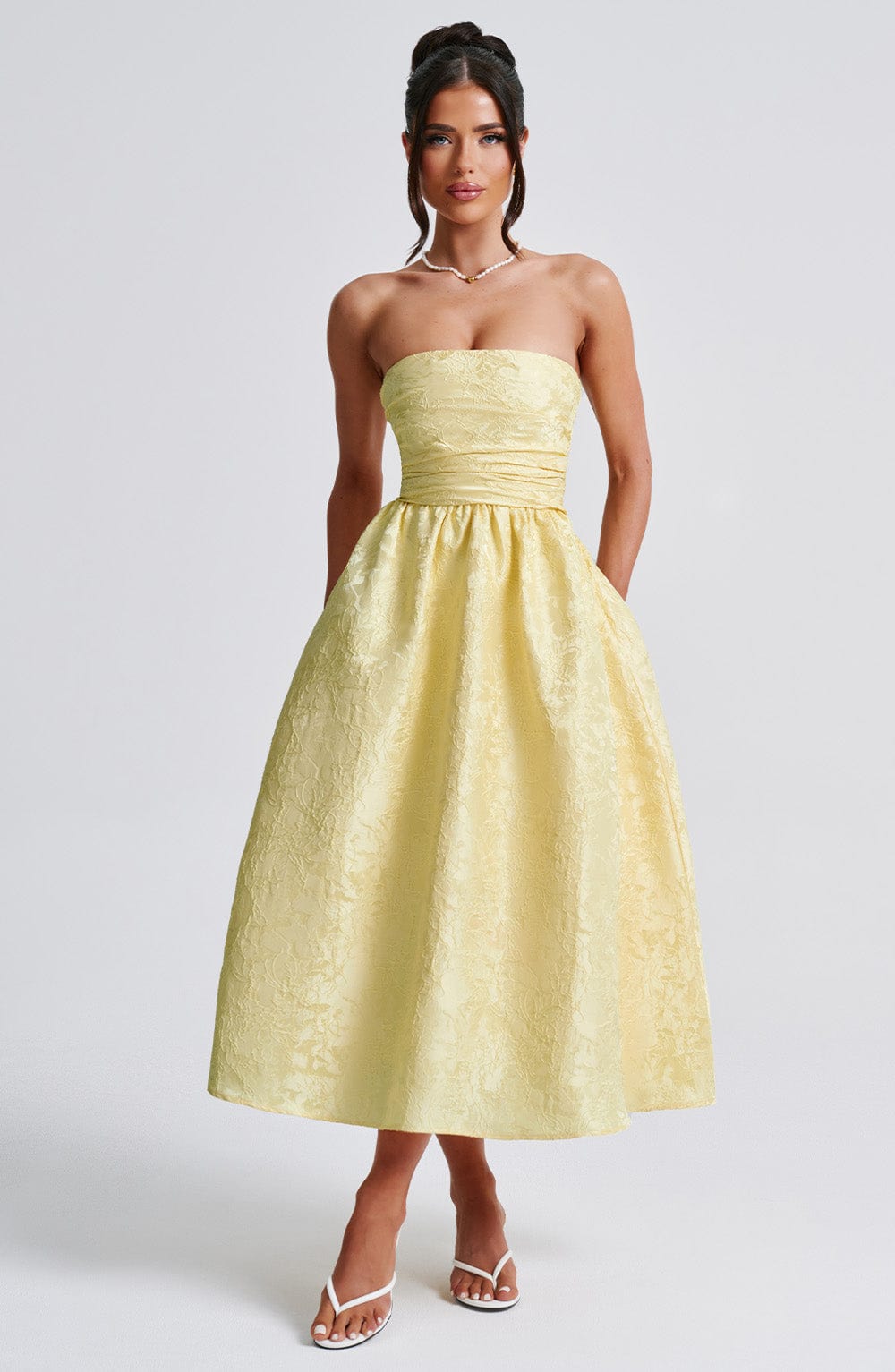 Vestido Midi Saoirse - Limón