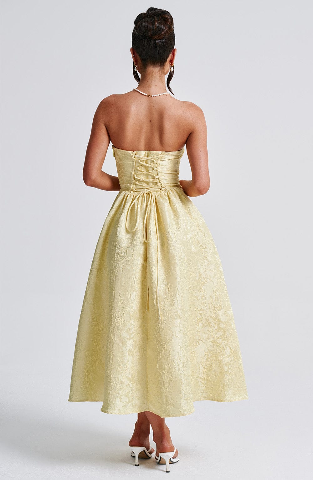 Vestido Midi Saoirse - Limón