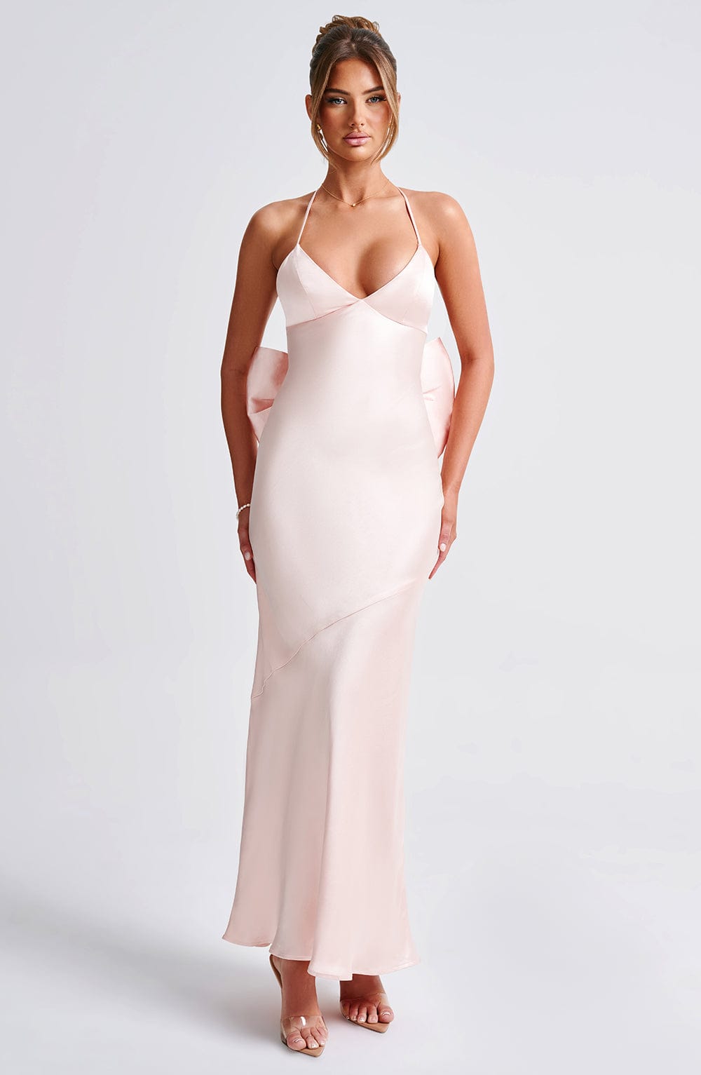 Vestido Maxi Sarita - Rosa Empolvado