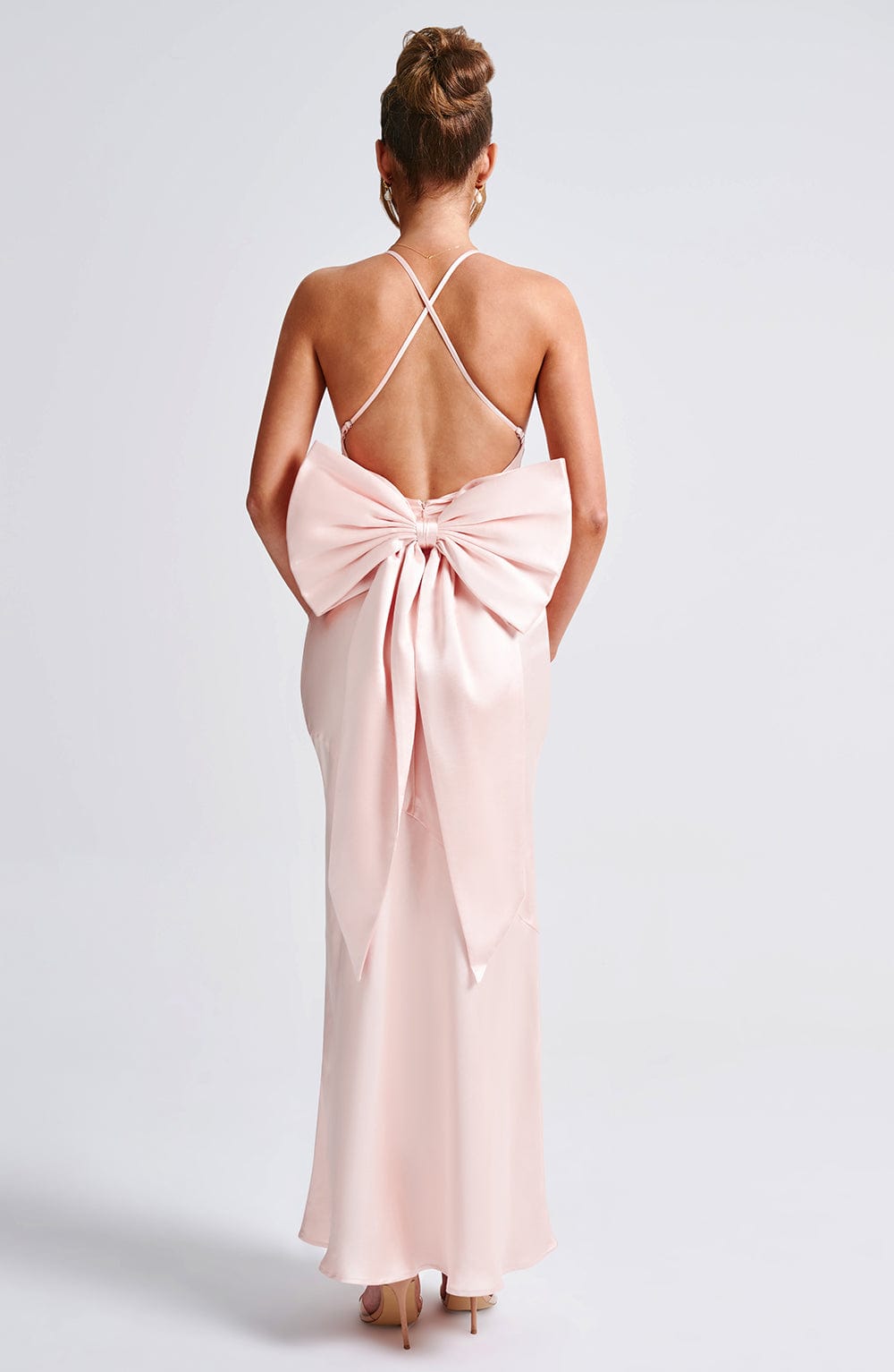 Vestido Maxi Sarita - Rosa Empolvado
