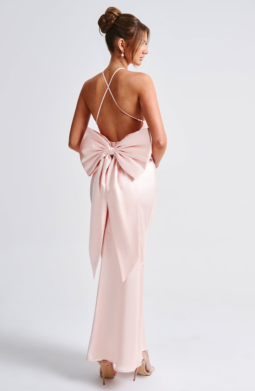Vestido Maxi Sarita - Rosa Empolvado