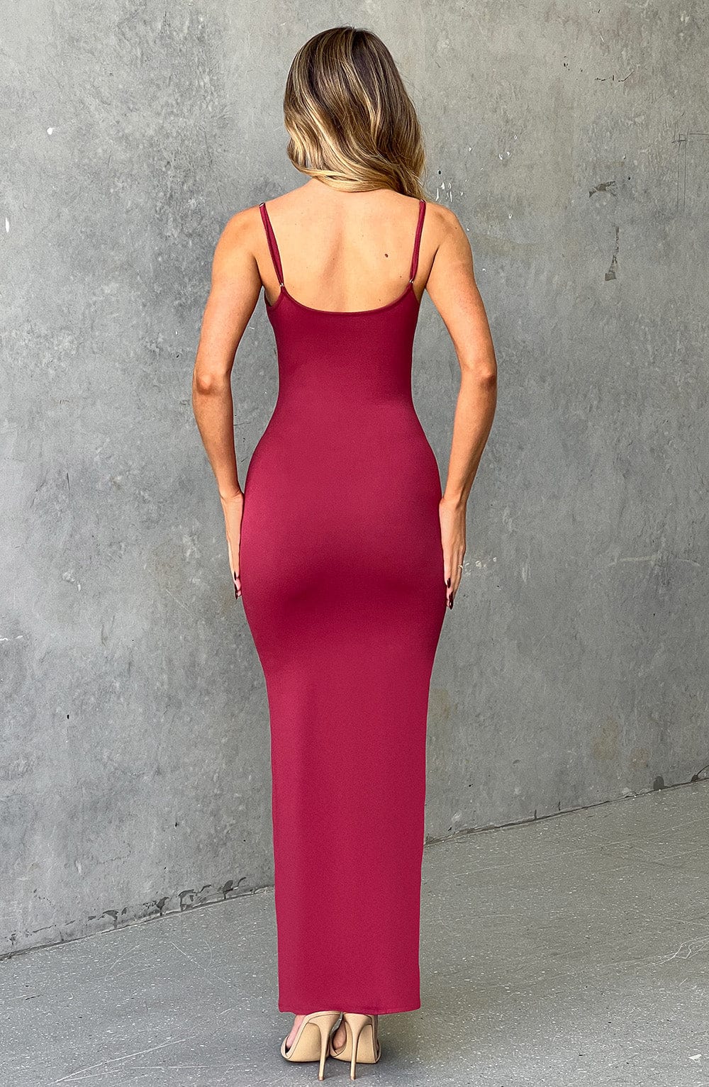 Vestido Maxi Saskia - Cereza