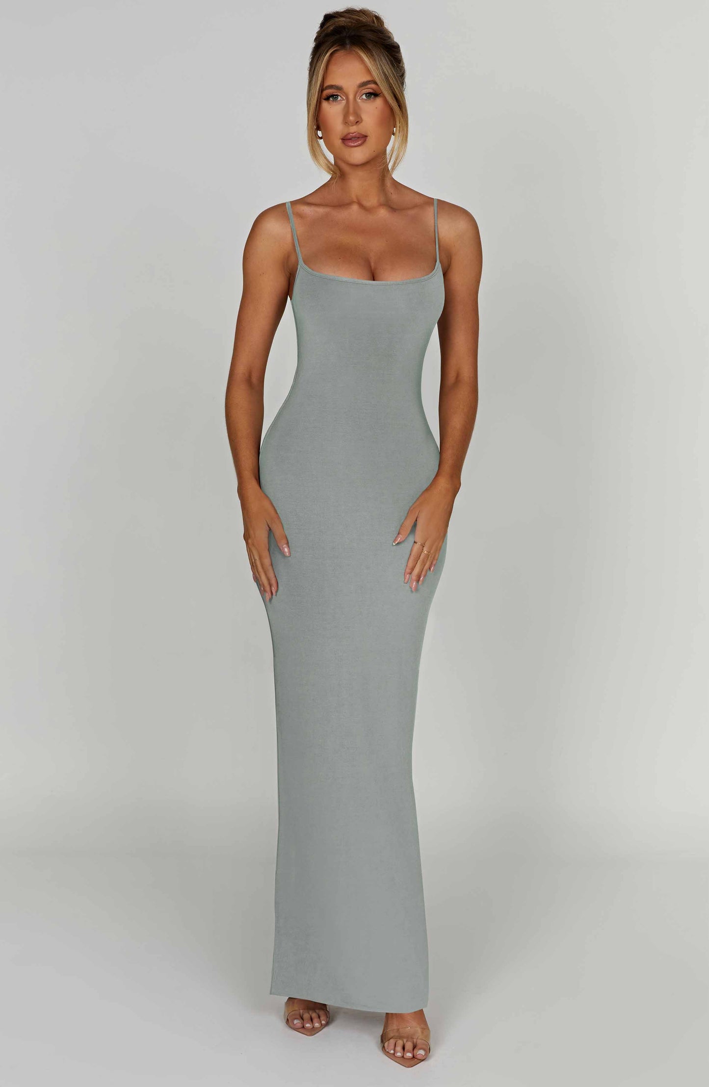 Vestido Maxi Saskia - Acero