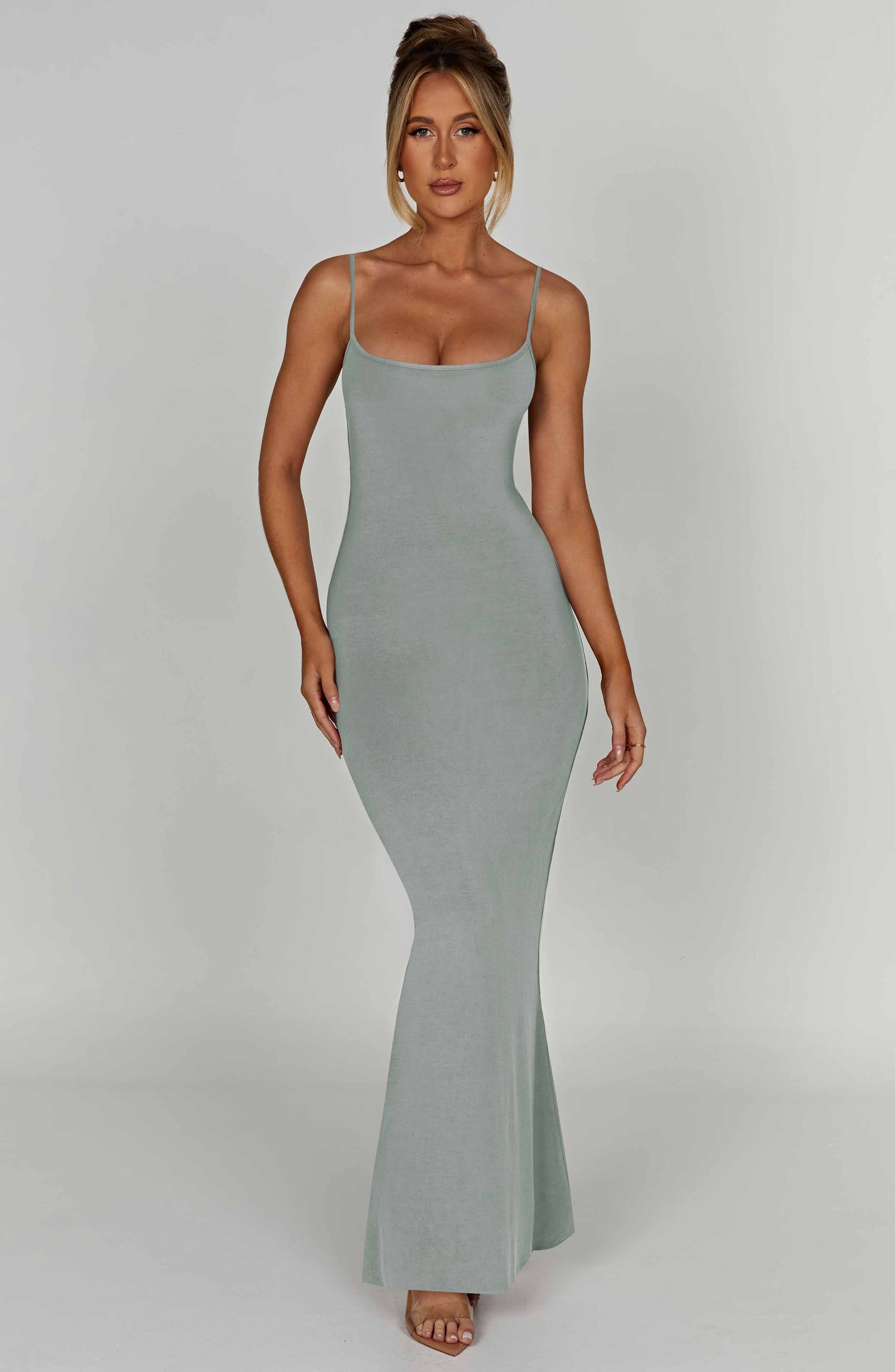 Vestido Maxi Saskia - Acero