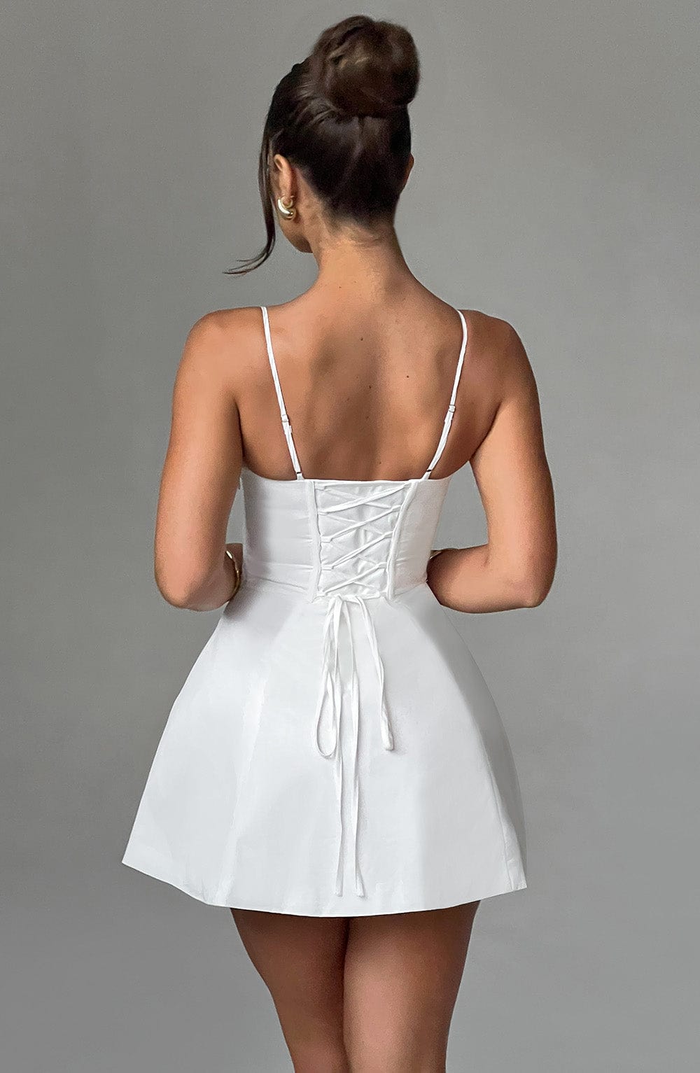 Vestido Mini Sela - Marfil