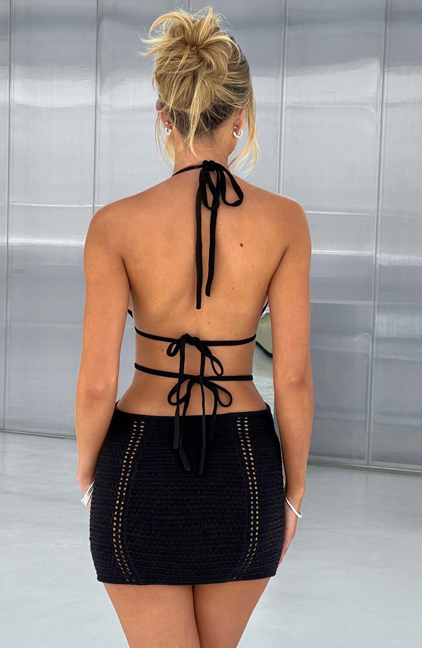 Vestido Mini Selena - Negro