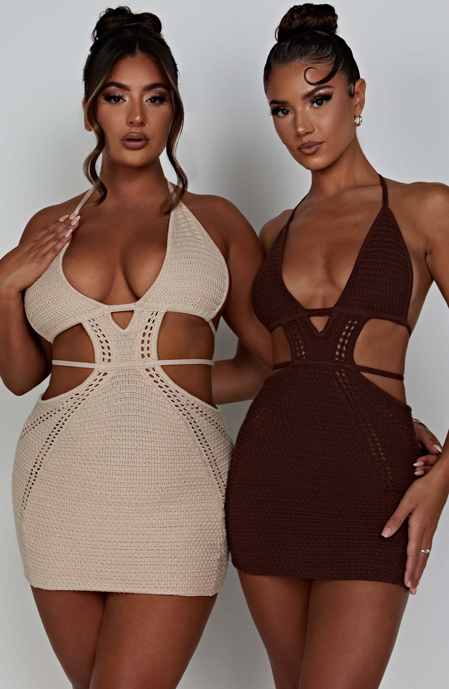 Vestido Mini Selena - Chocolate