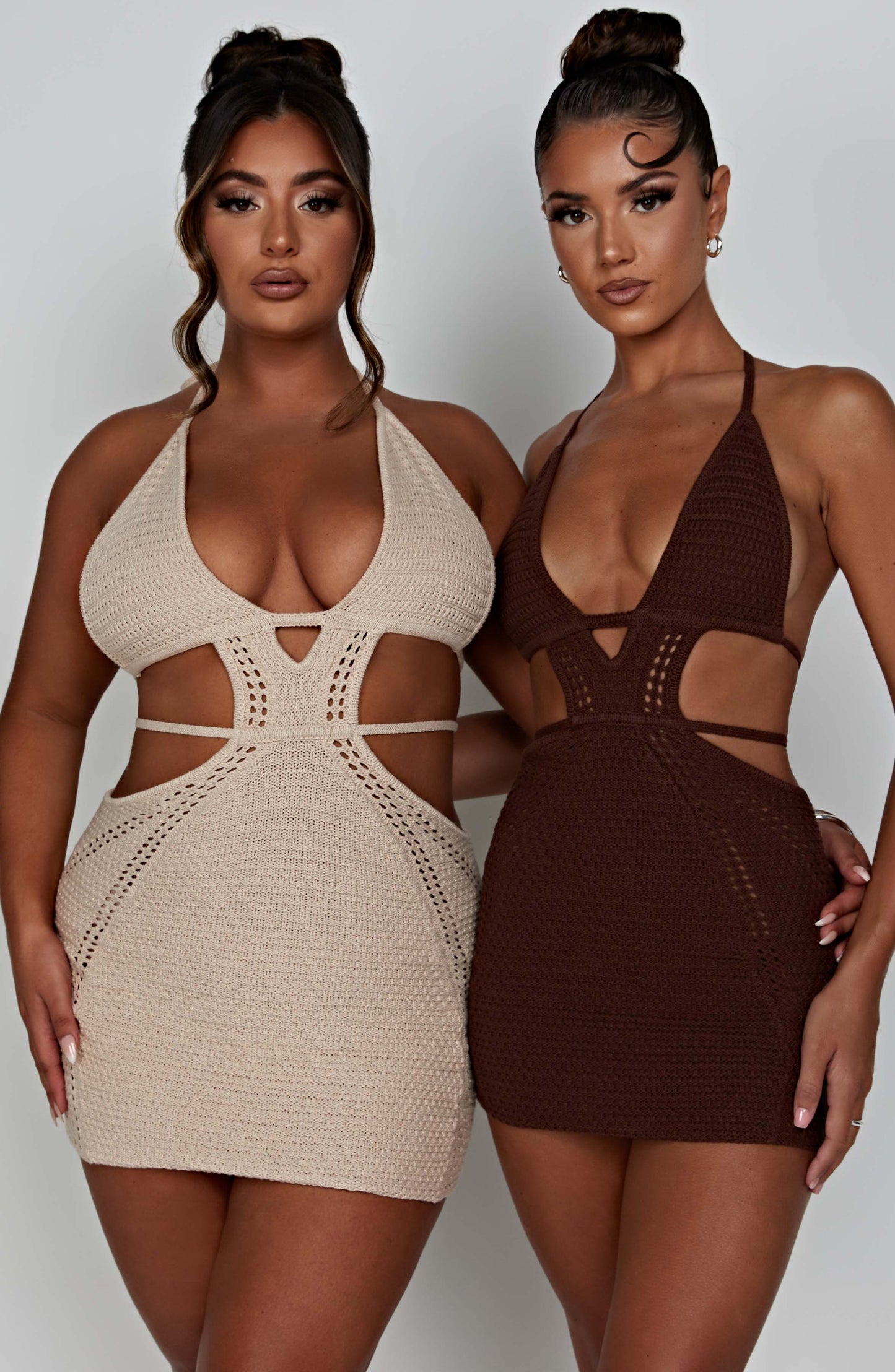 Vestido Mini Selena - Chocolate