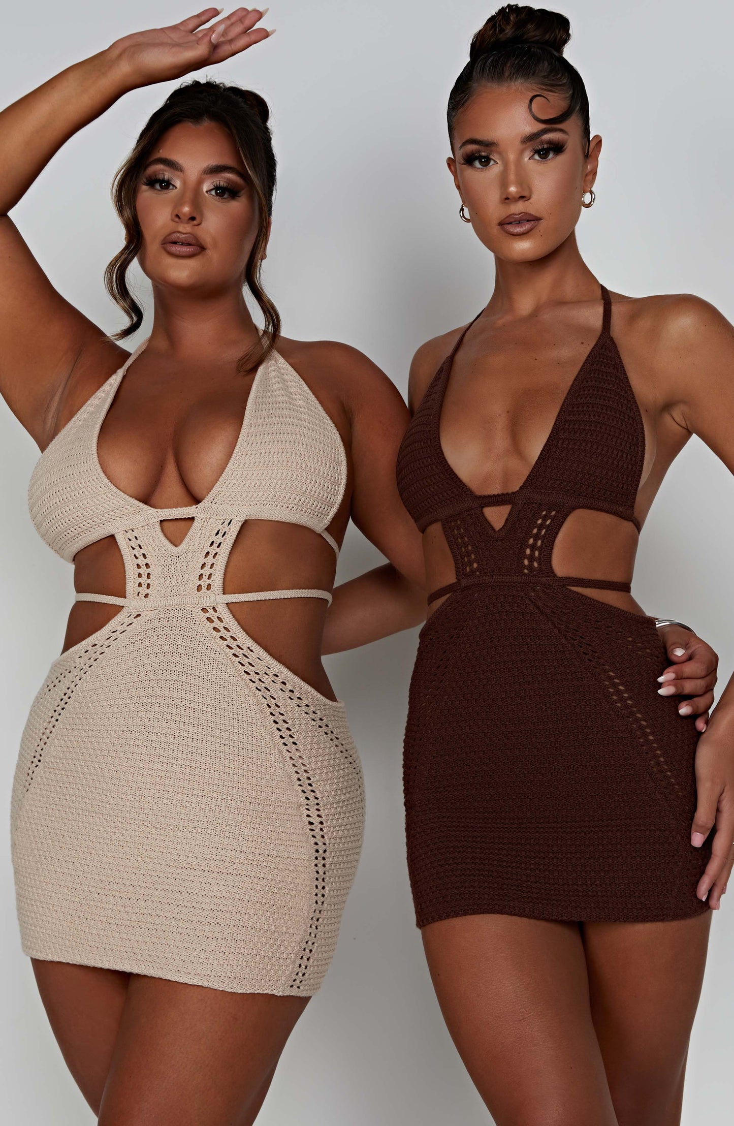 Vestido Mini Selena - Chocolate