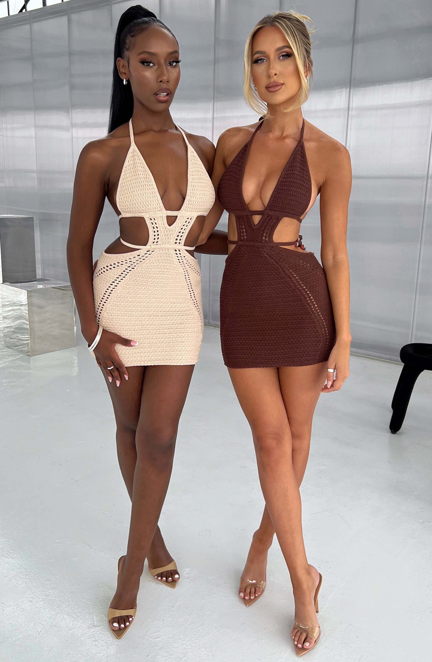 Vestido Mini Selena - Chocolate