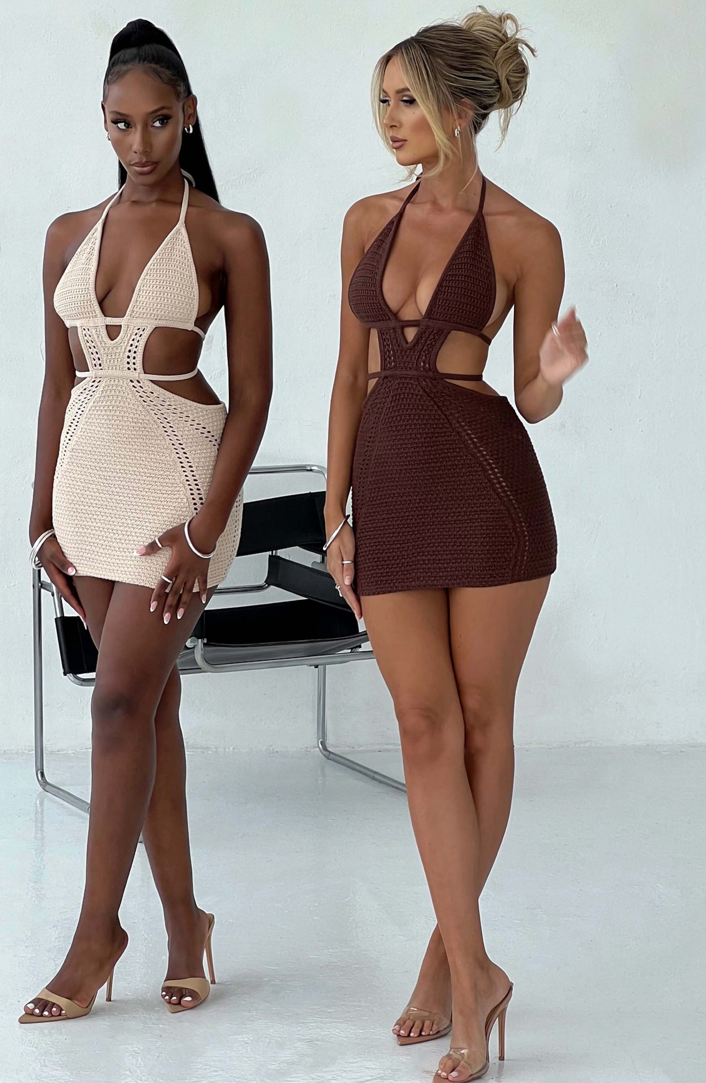 Vestido Mini Selena - Chocolate