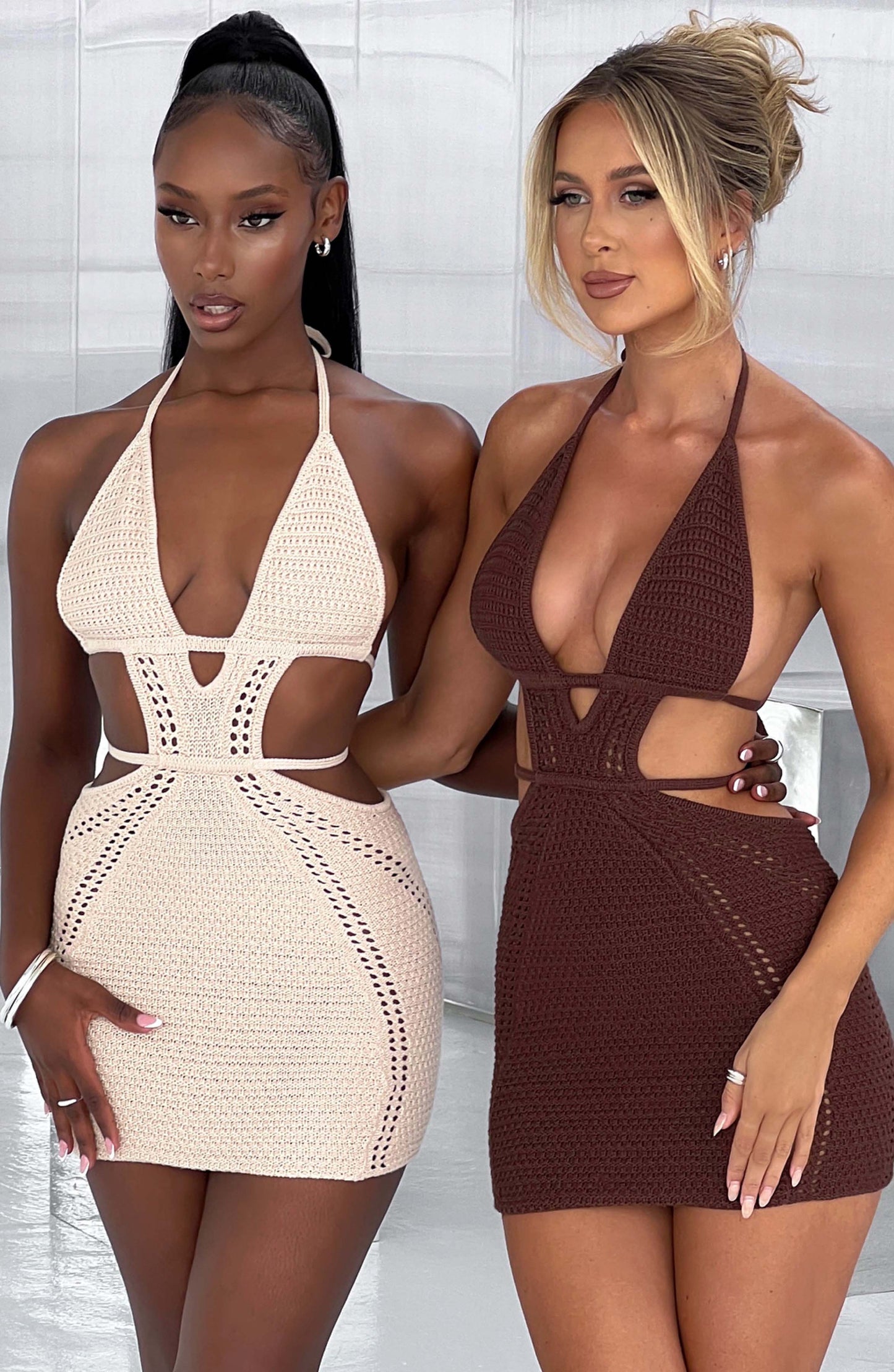 Vestido Mini Selena - Chocolate