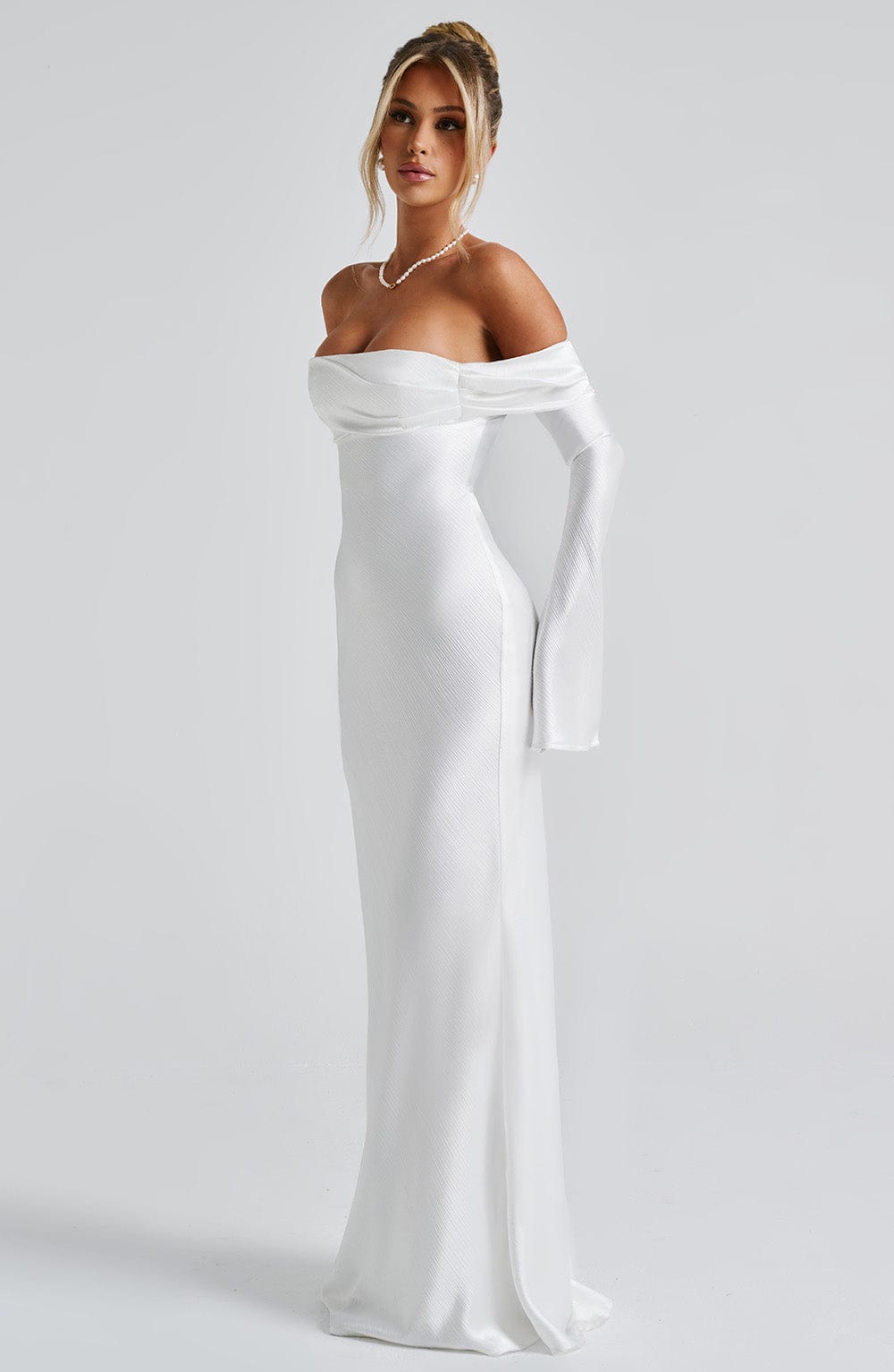 Vestido Maxi Selene - Marfil