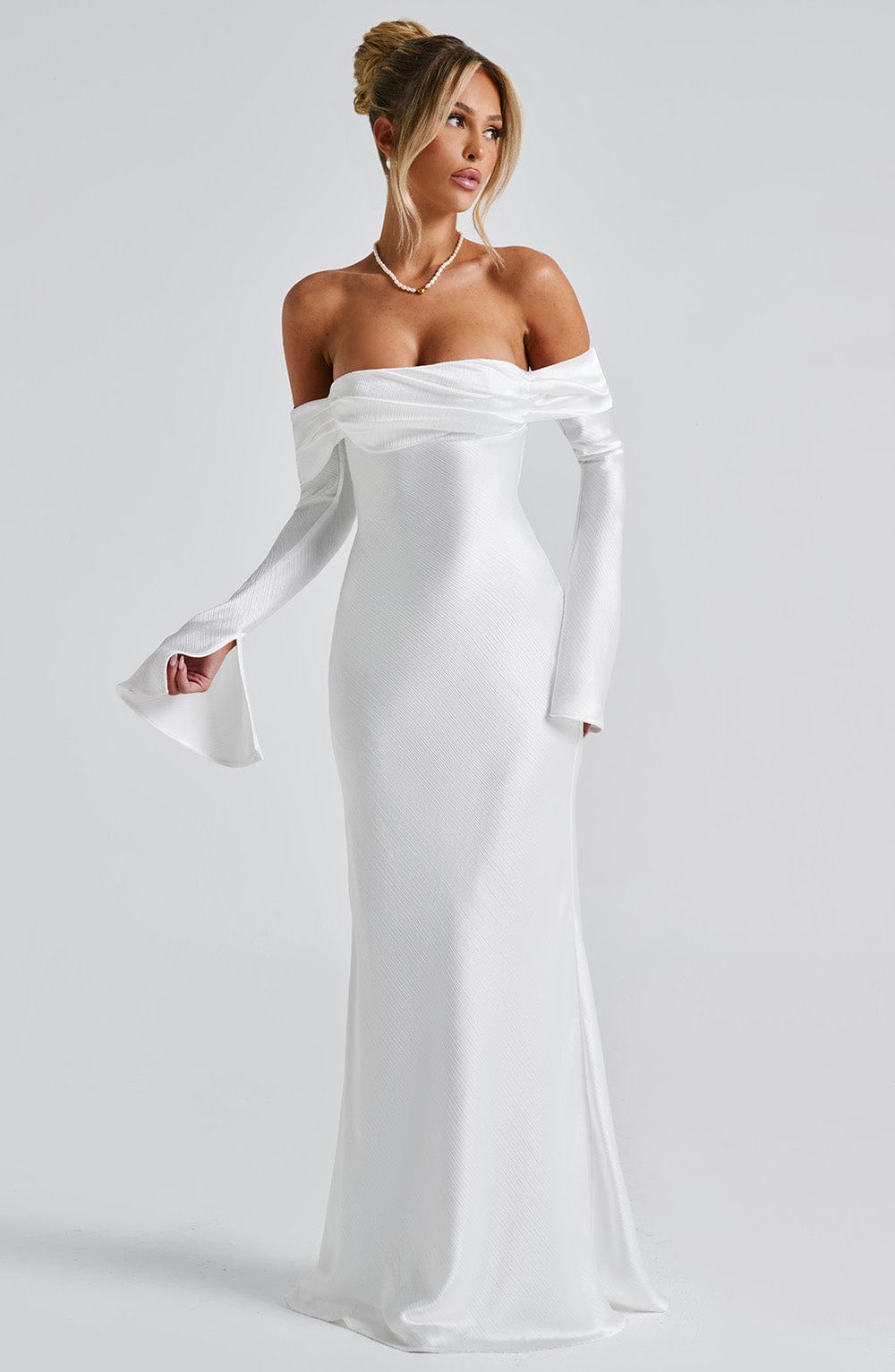 Vestido Maxi Selene - Marfil