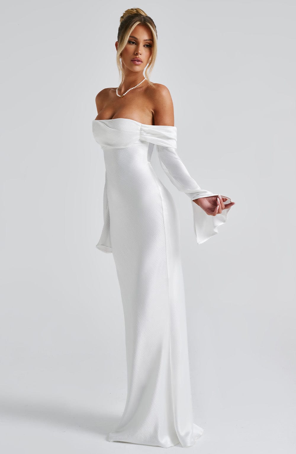 Vestido Maxi Selene - Marfil