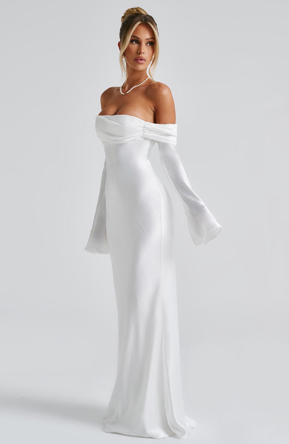 Vestido Maxi Selene - Marfil