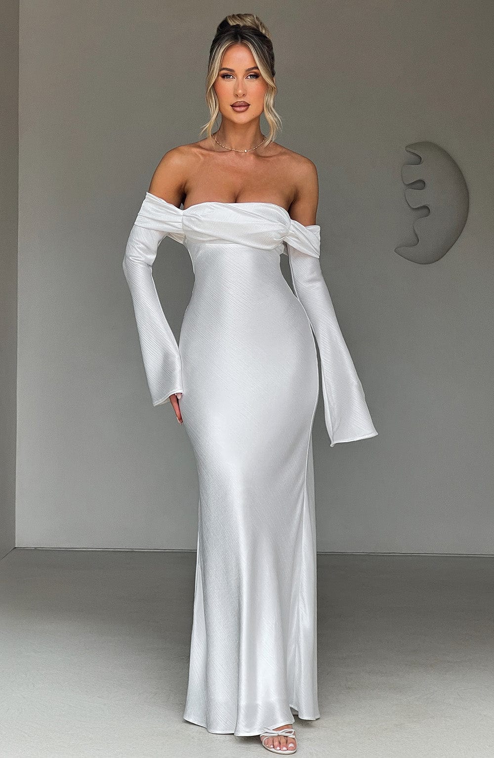 Vestido Maxi Selene - Marfil
