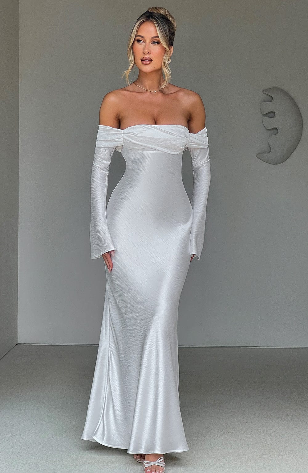 Vestido Maxi Selene - Marfil
