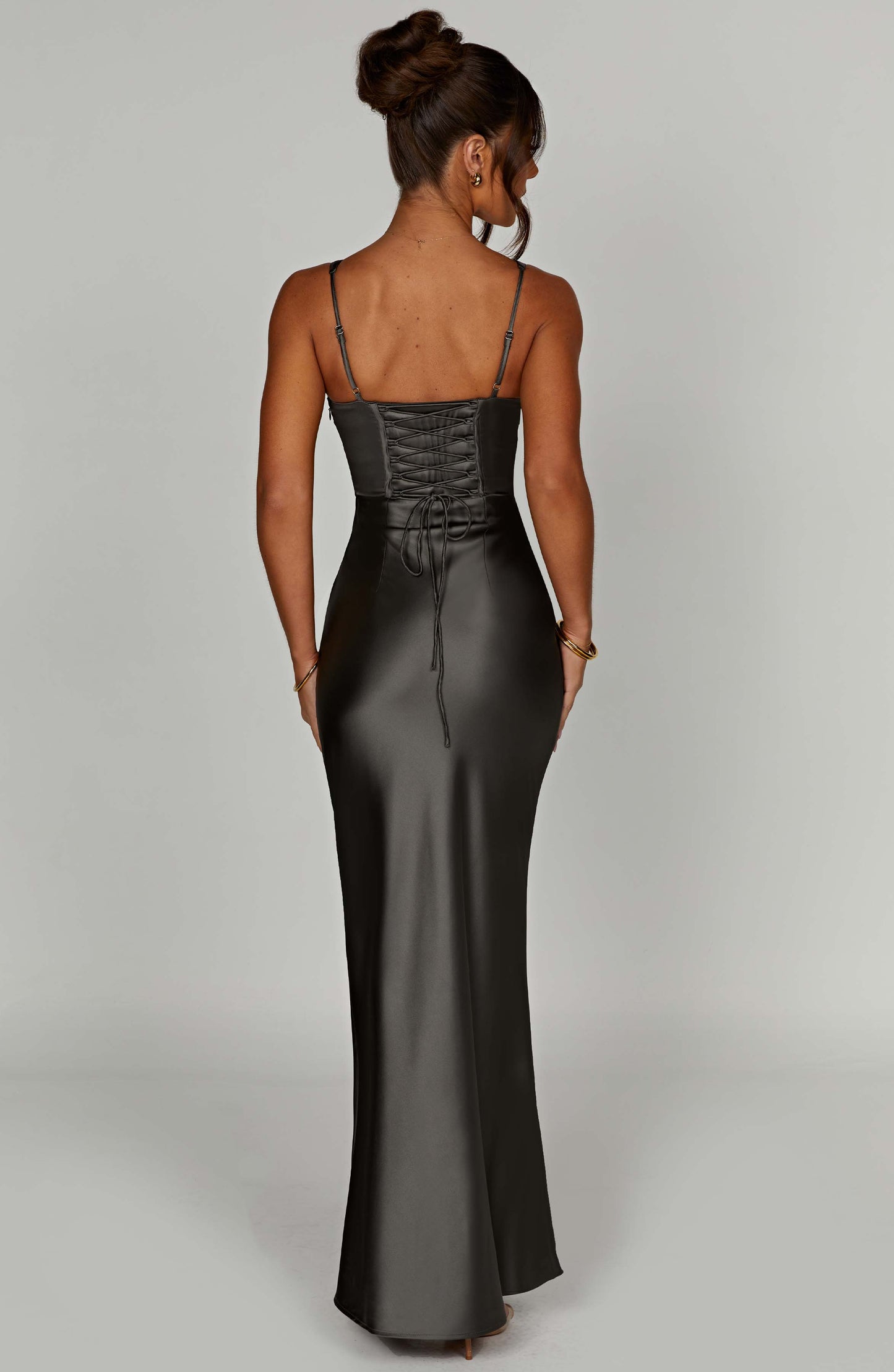 Vestido Maxi Shae - Carbón