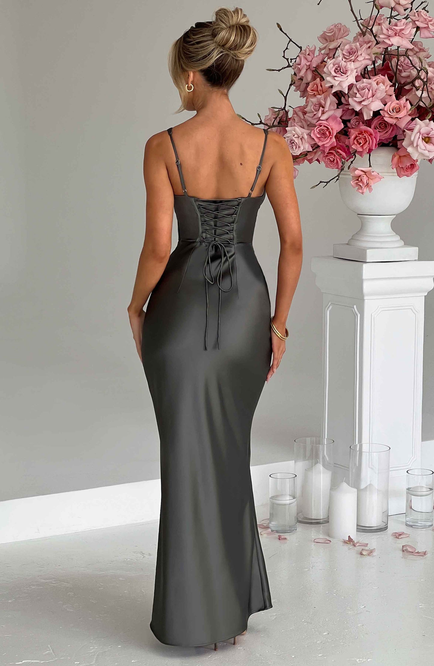 Vestido Maxi Shae - Carbón