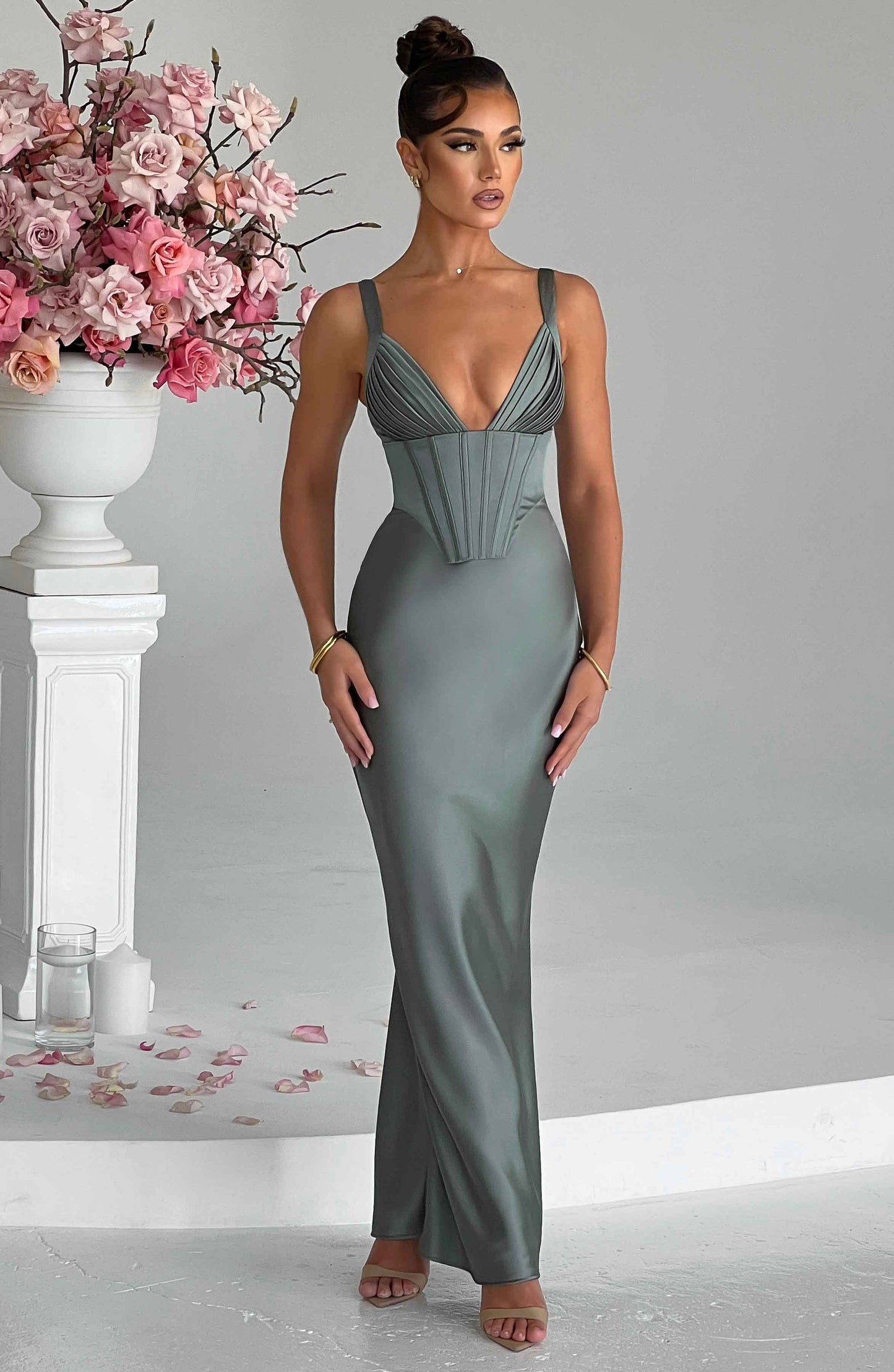 Vestido Maxi Shae - Salvia