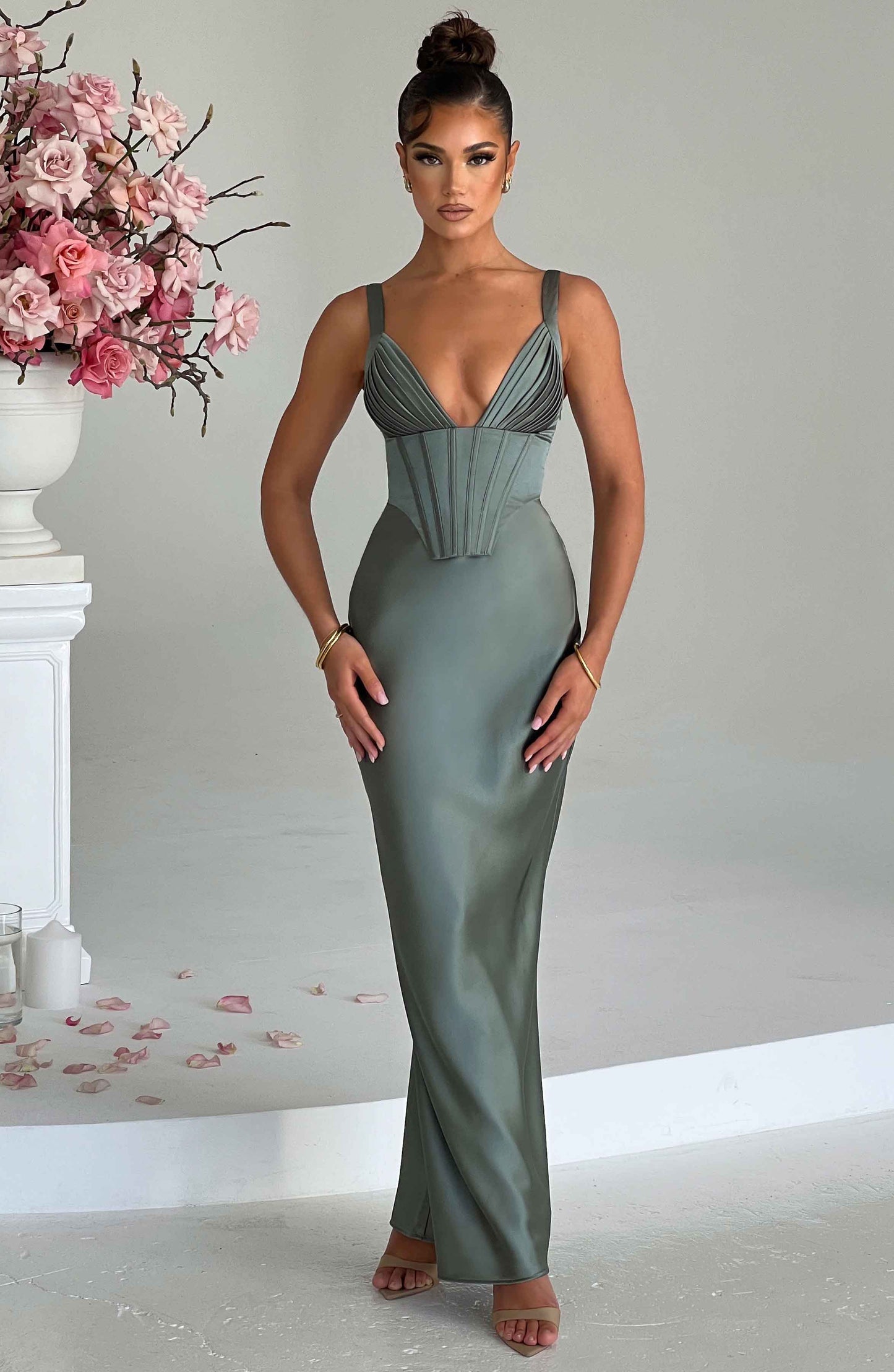 Vestido Maxi Shae - Salvia