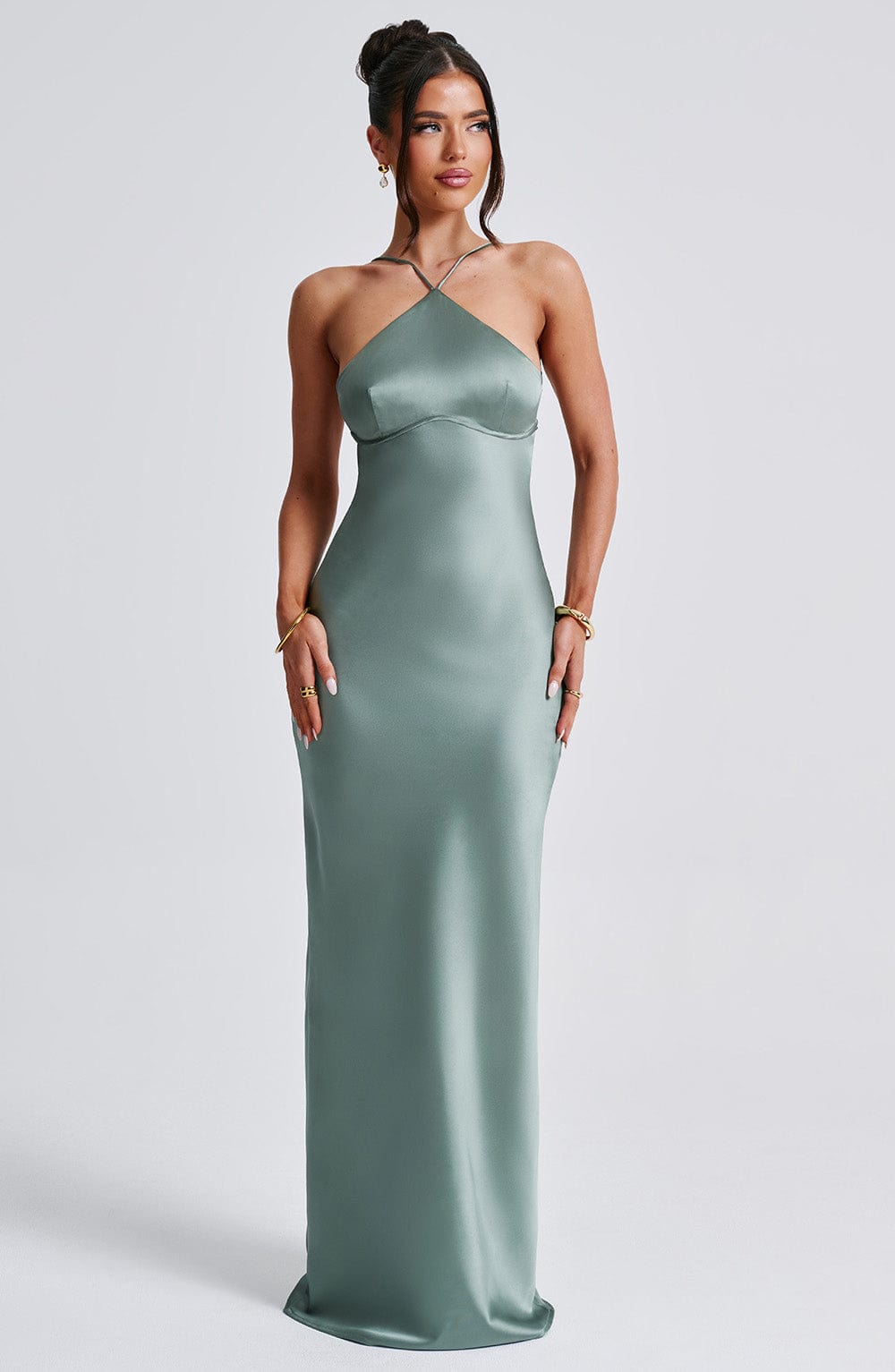 Vestido Maxi Sinead - Salvia