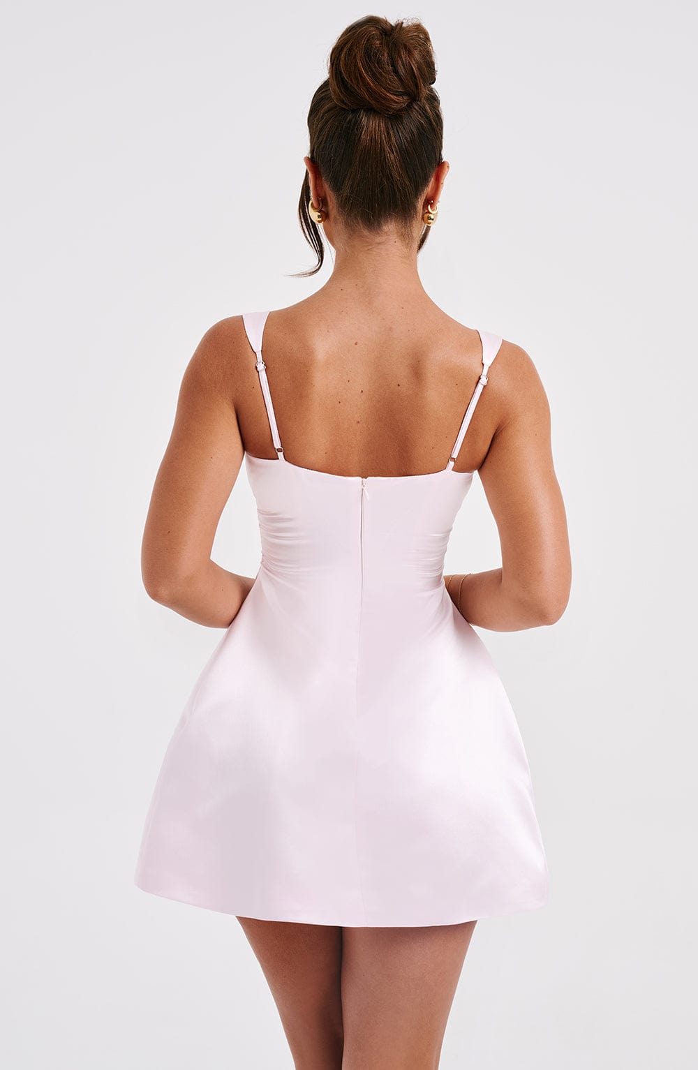 Vestido Mini Sofie - Rosa Claro