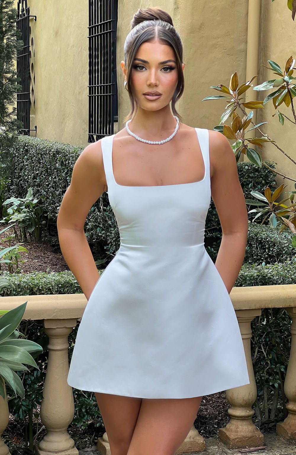 Vestido Mini Sofie - Marfil