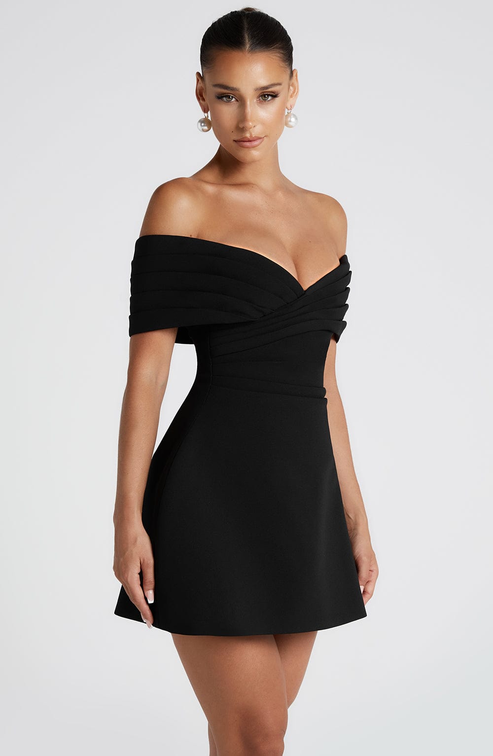 Vestido Mini Solana - Negro