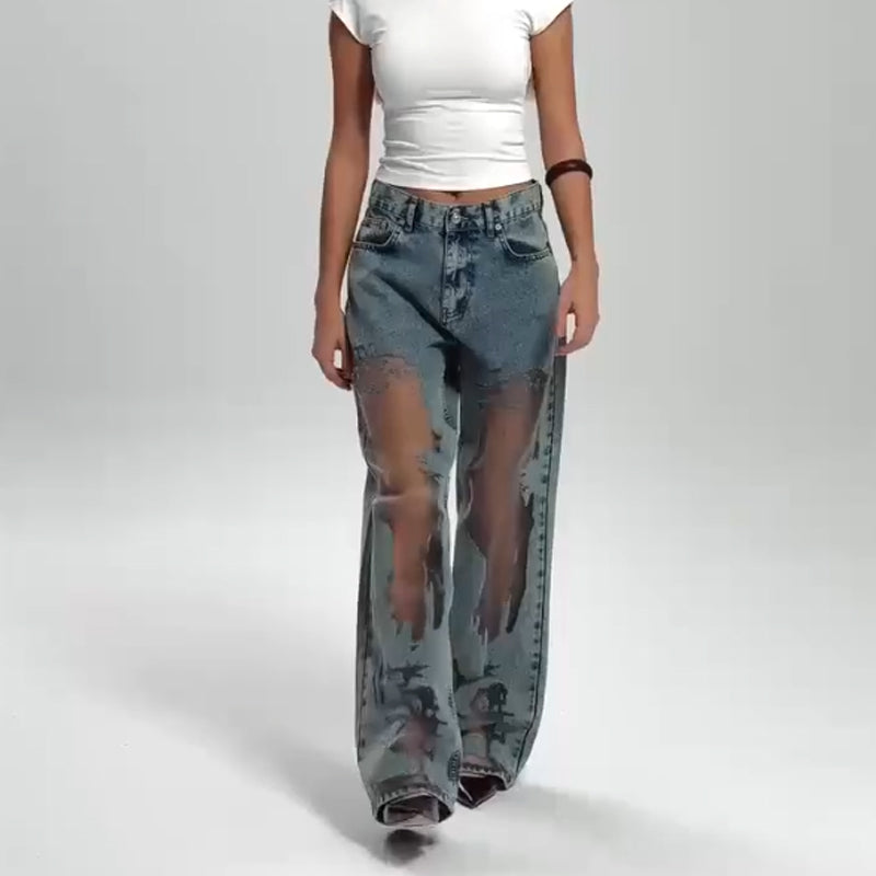Jeans de estilo vintage - Anaia