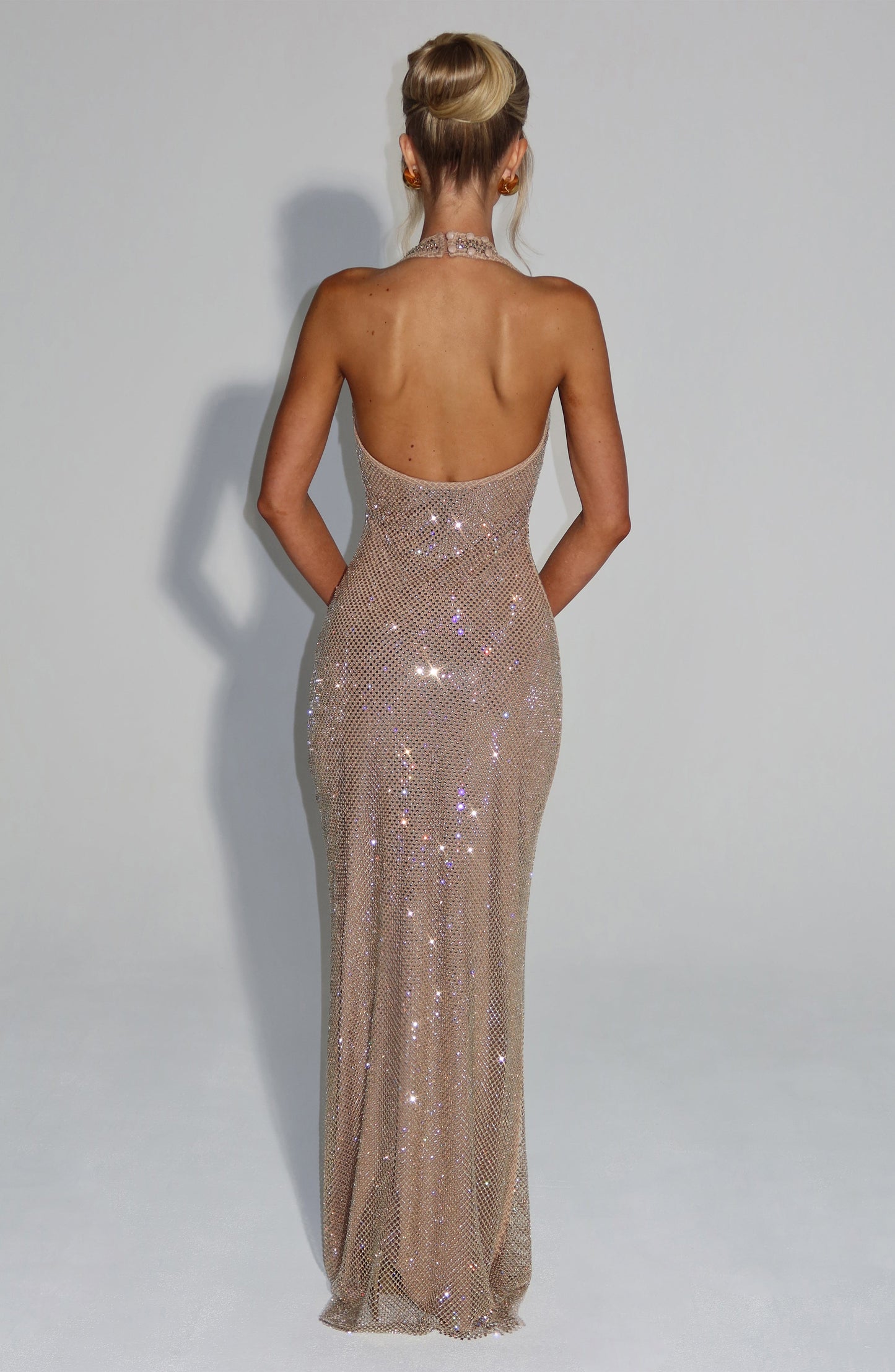 Vestido Maxi Starla - Dorado