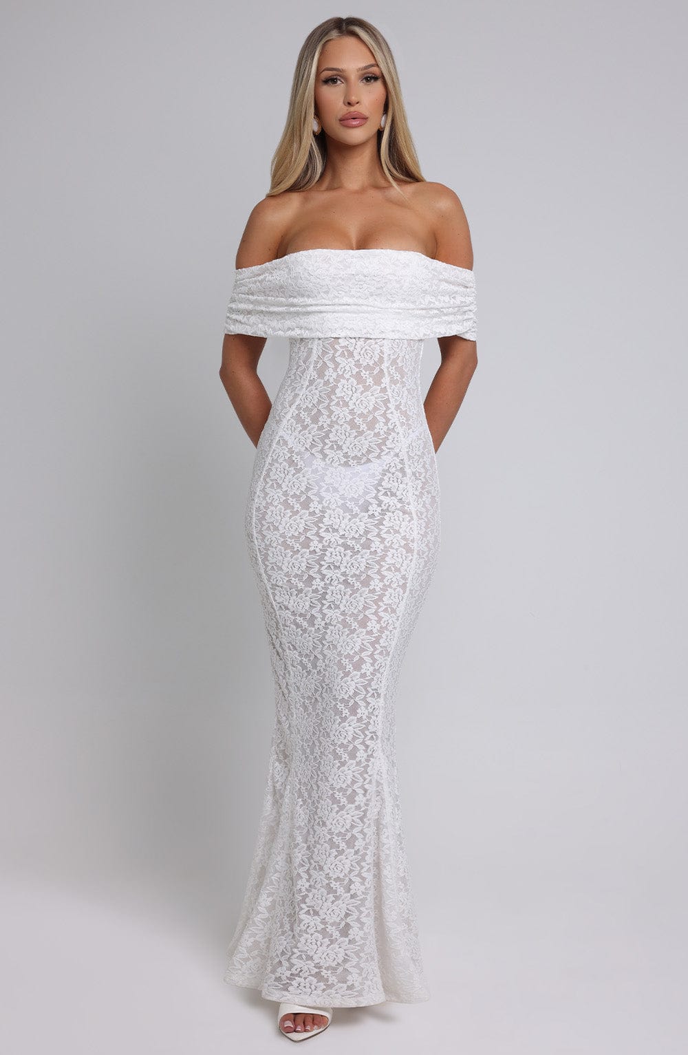 Vestido Maxi Stephanie - Marfil