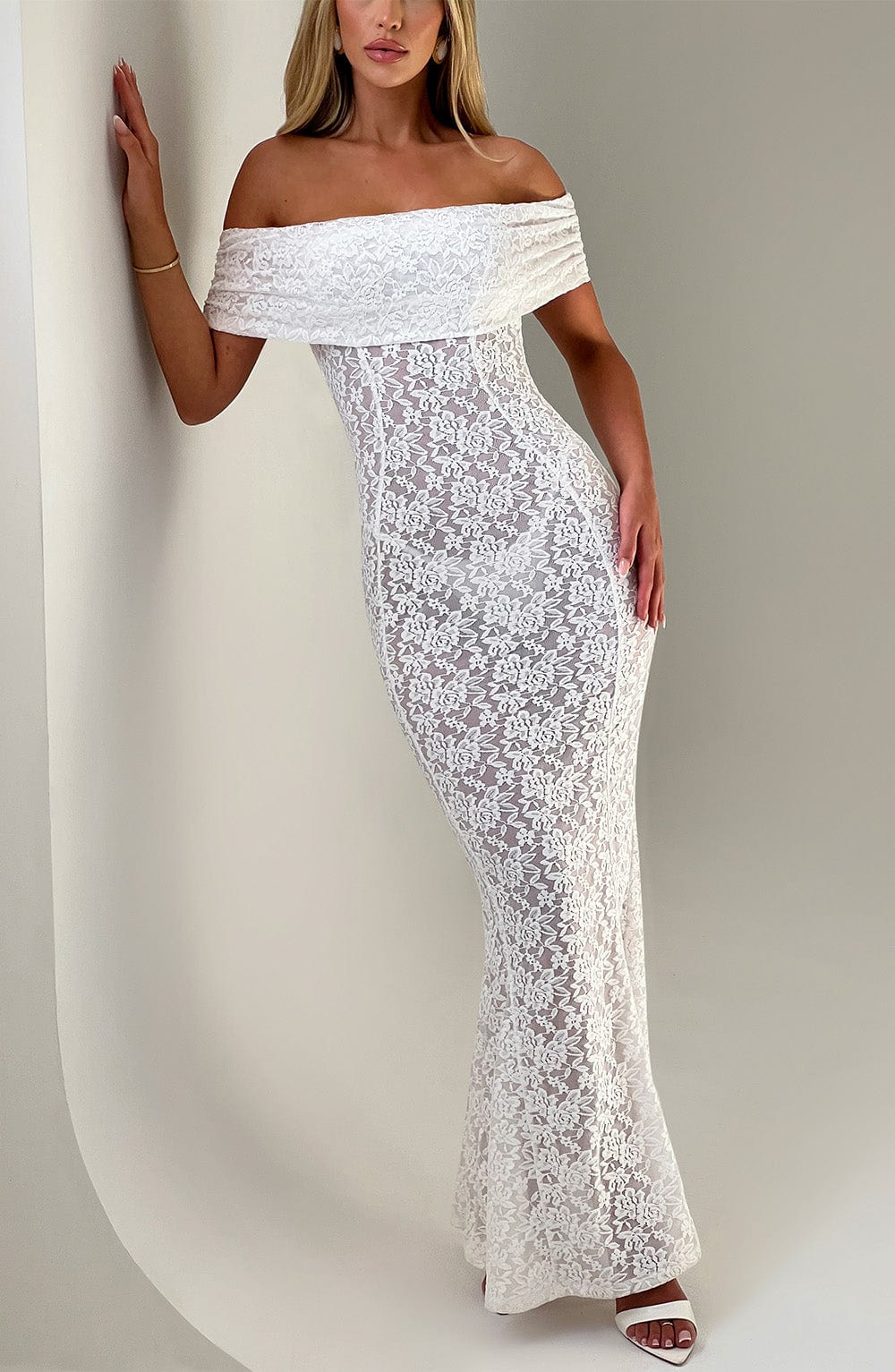 Vestido Maxi Stephanie - Marfil
