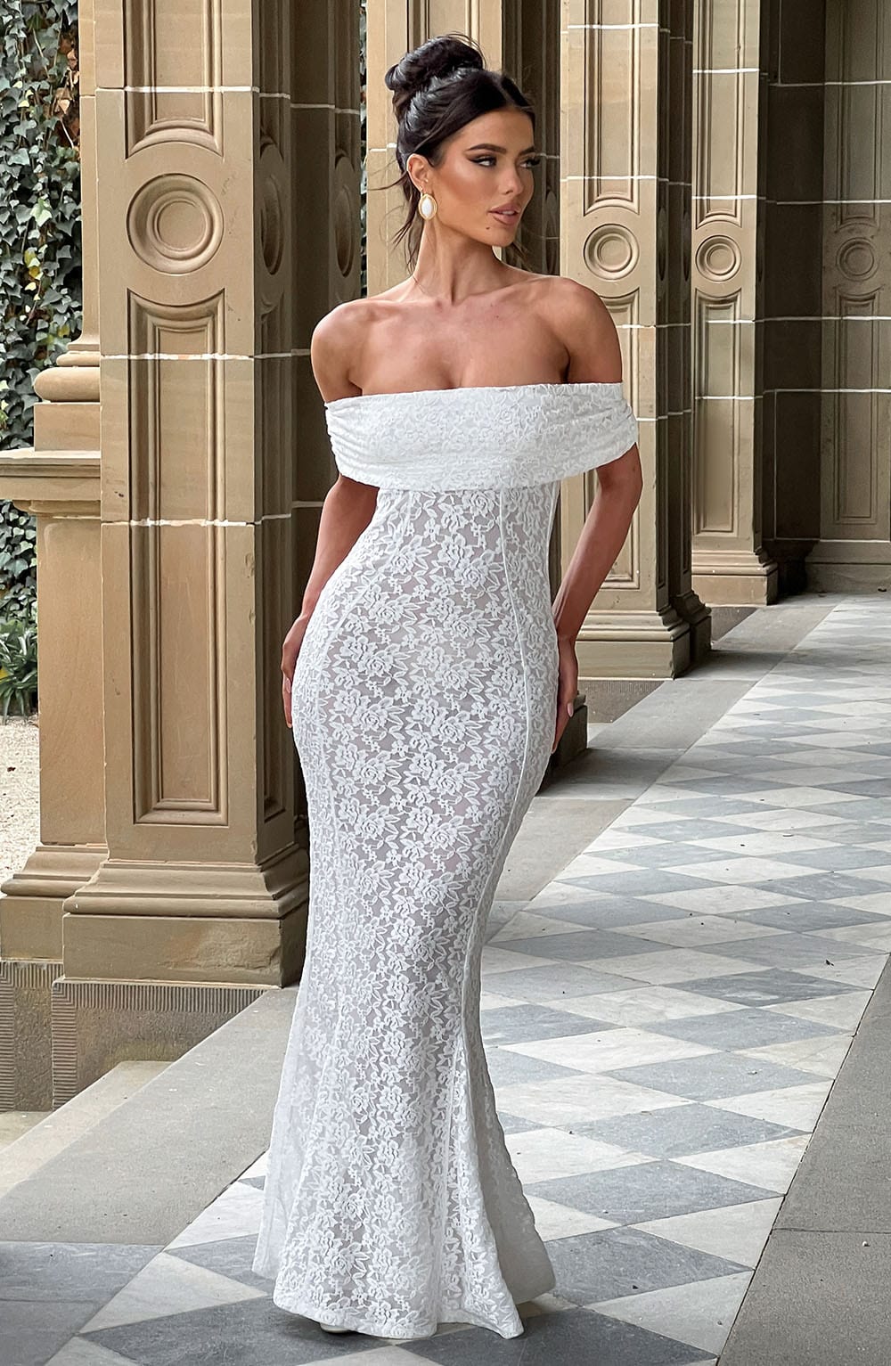 Vestido Maxi Stephanie - Marfil