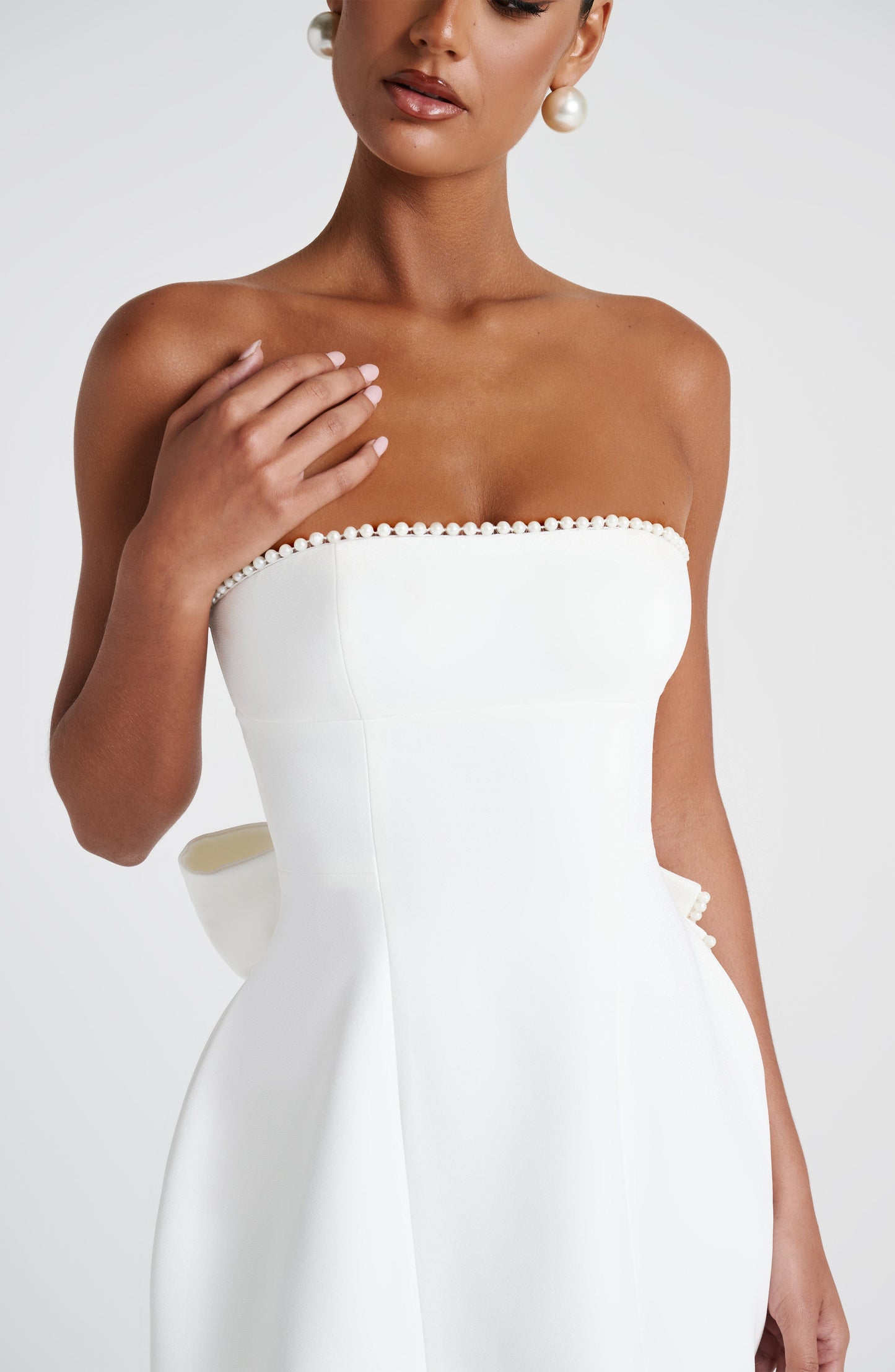 Vestido Mini Suni - Marfil
