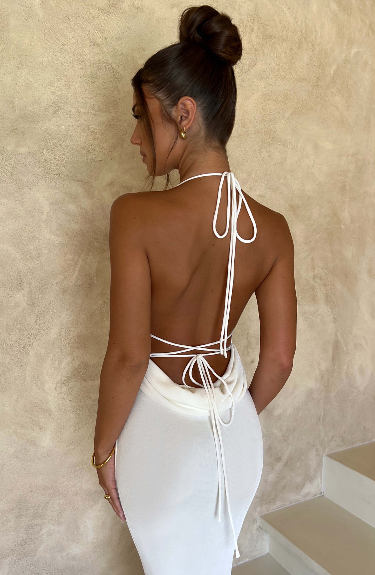 Vestido Maxi Talisa - Marfil