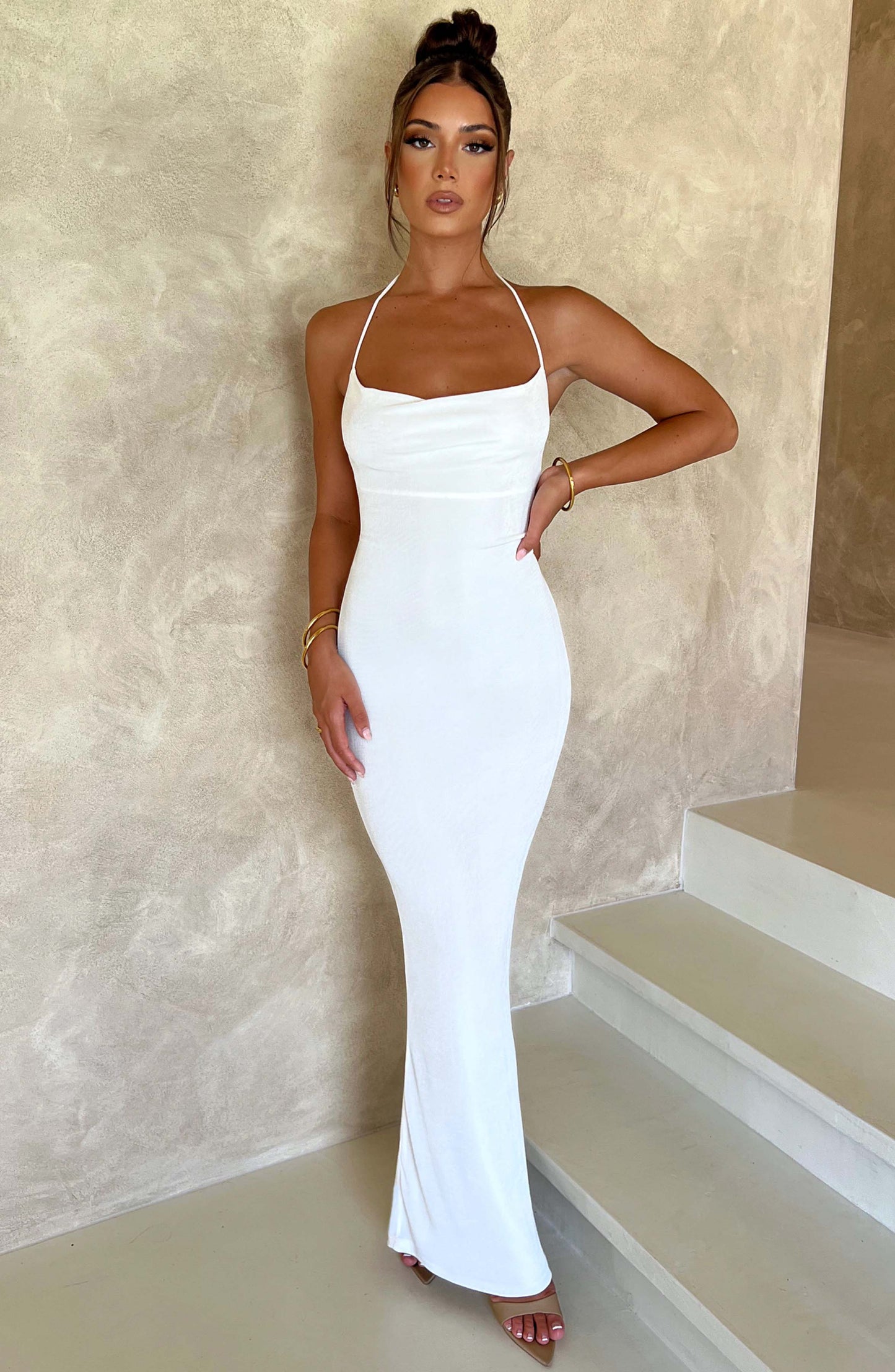 Vestido Maxi Talisa - Marfil
