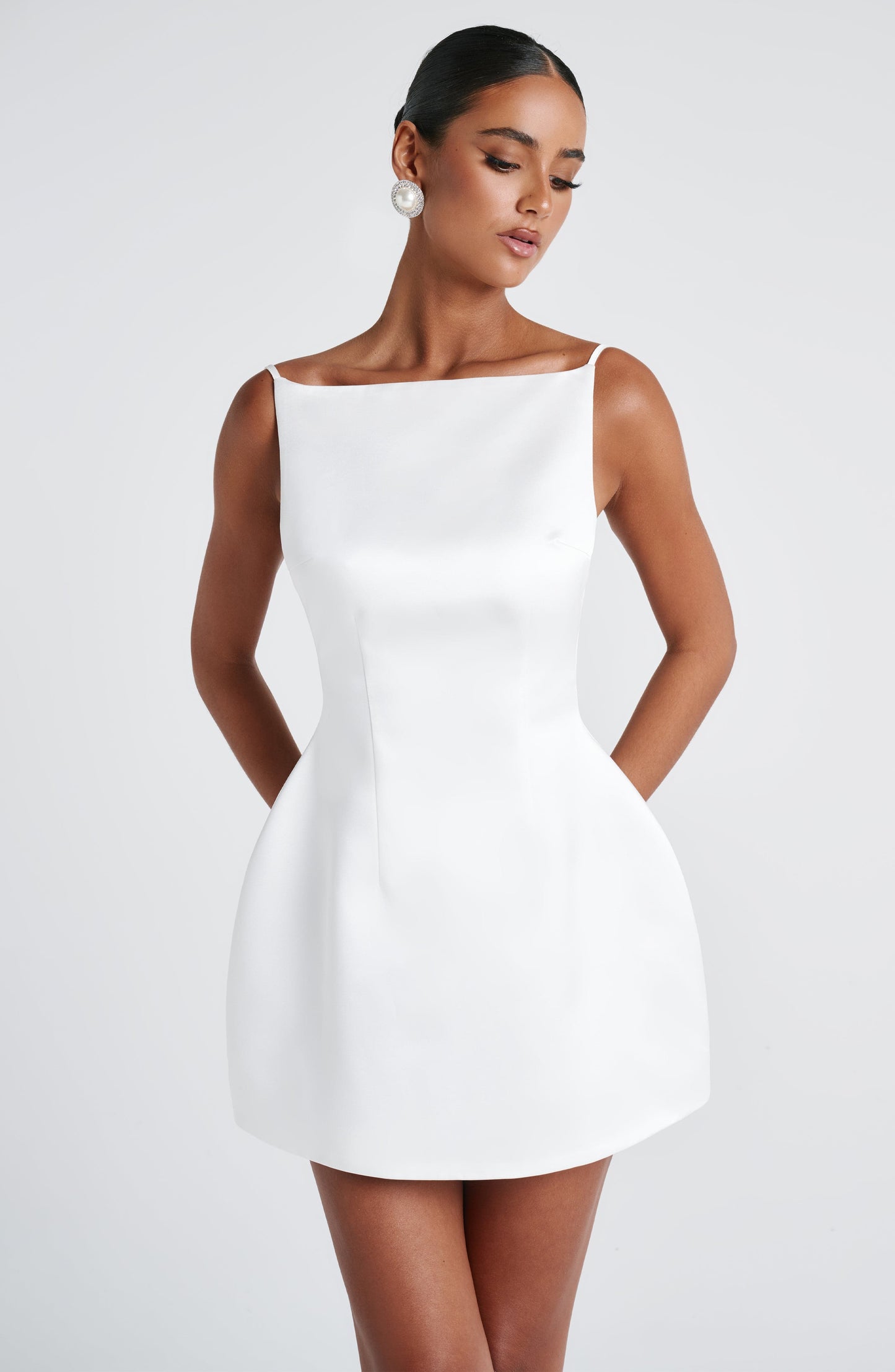 Vestido Mini Tate - Marfil