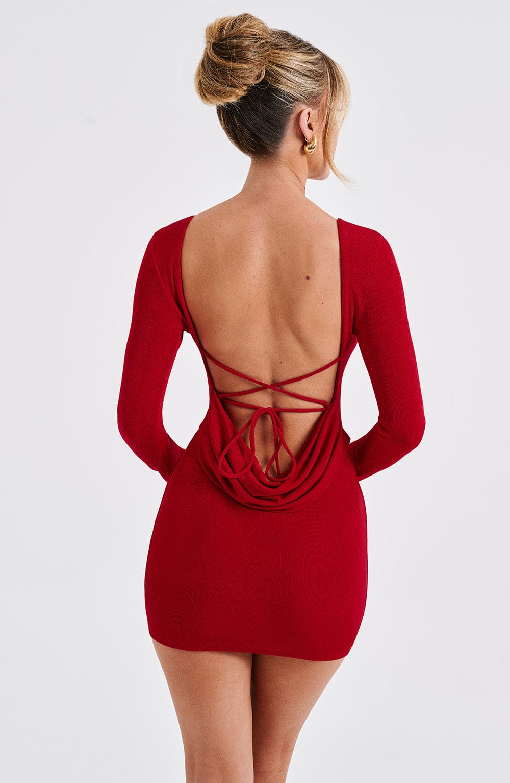 Un vestido corto - Rojo
