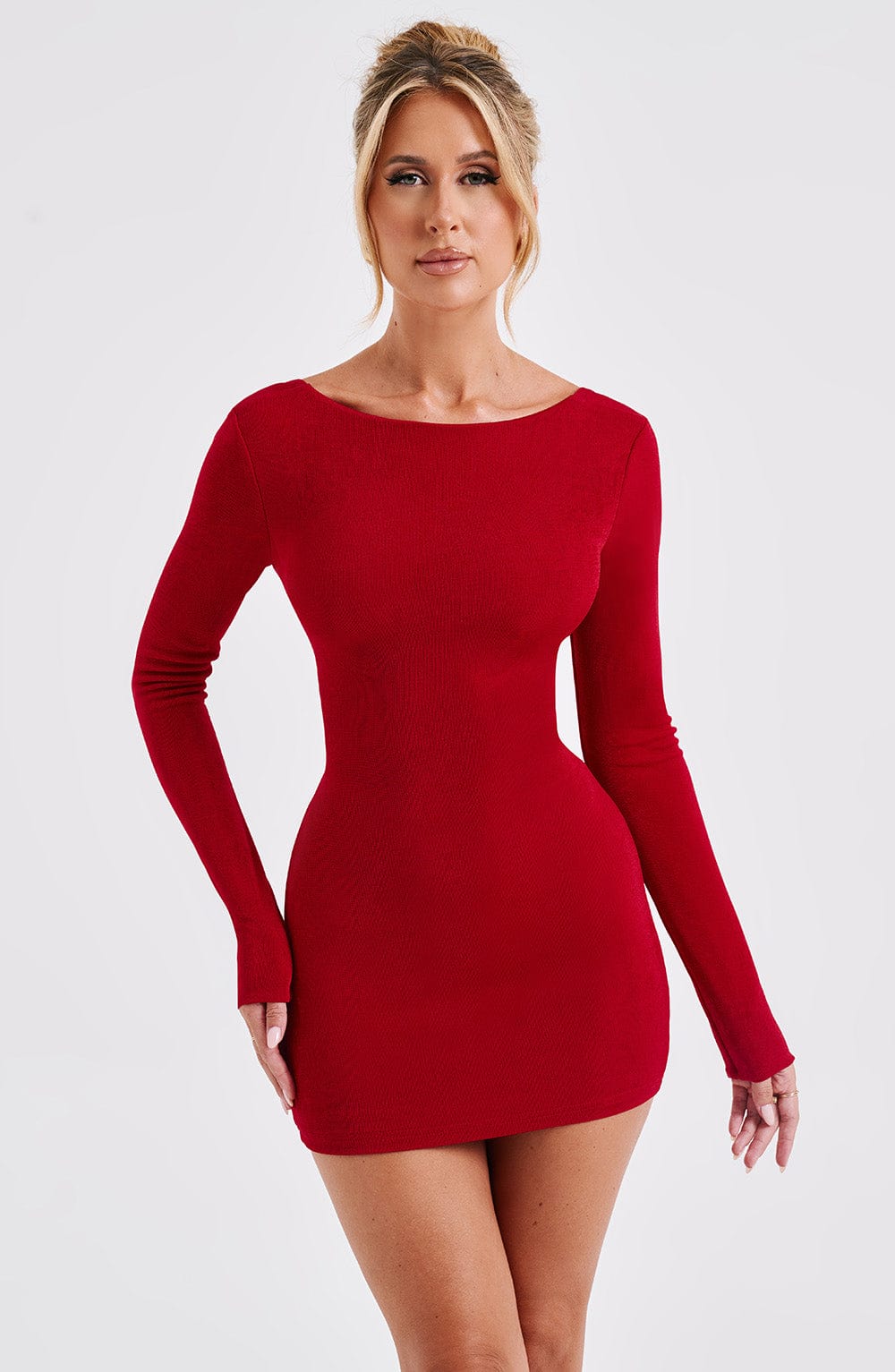Un vestido corto - Rojo