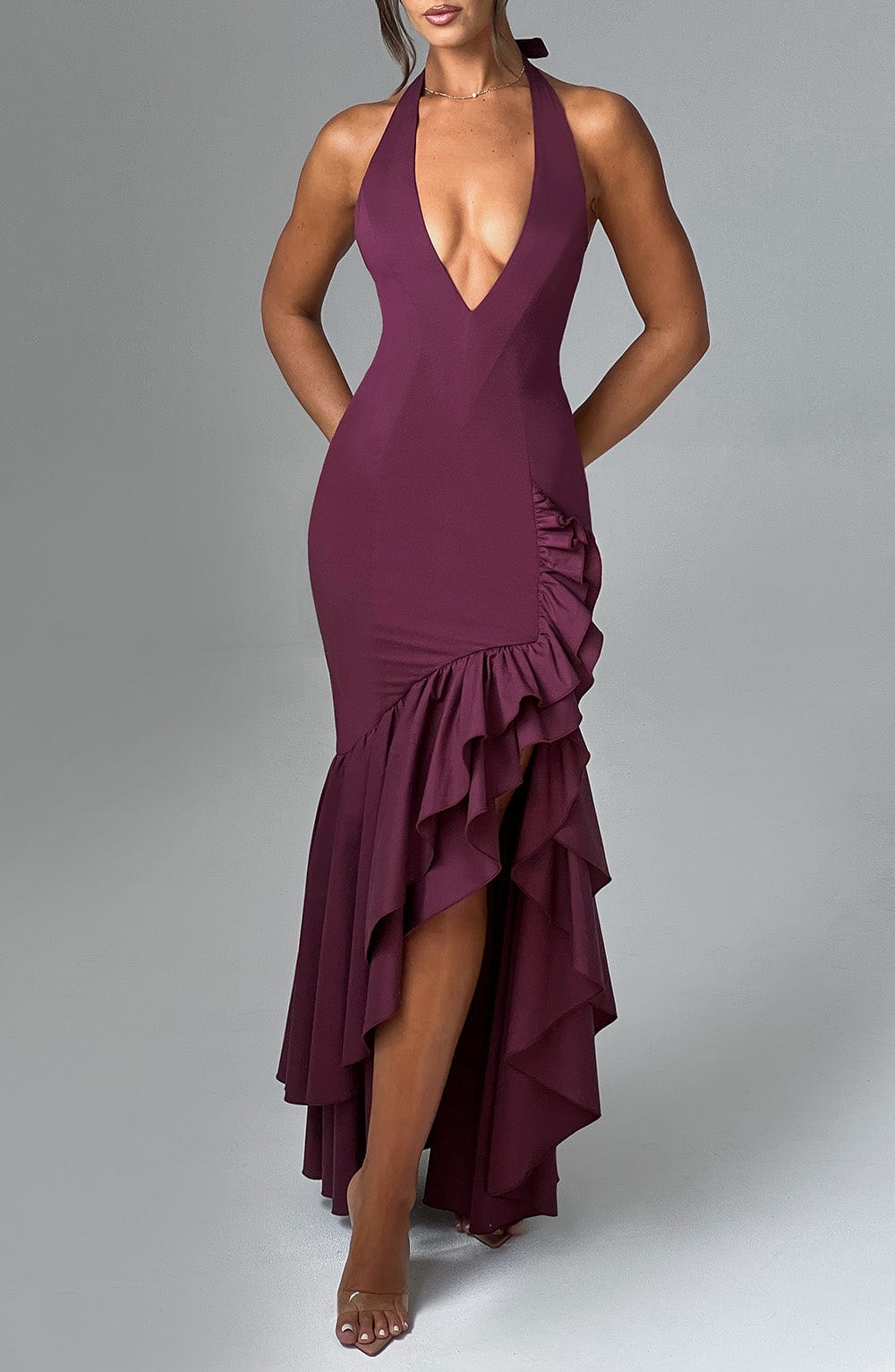 Vestido Maxi Veronique - Laca de Cereza