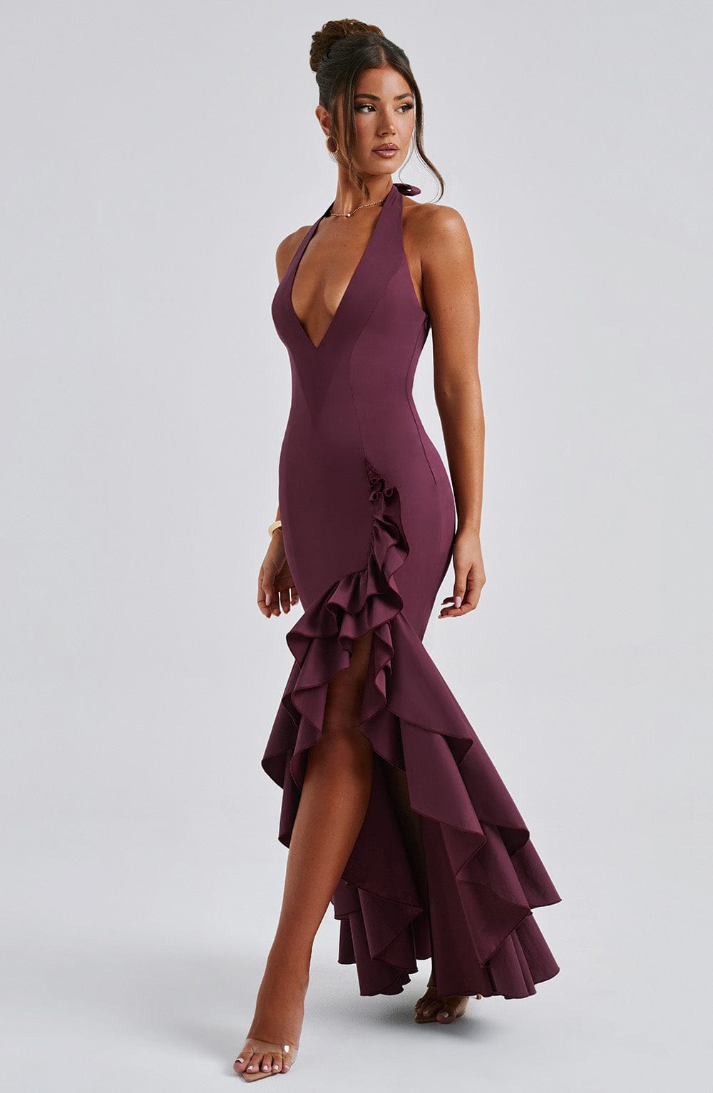 Vestido Maxi Veronique - Laca de Cereza
