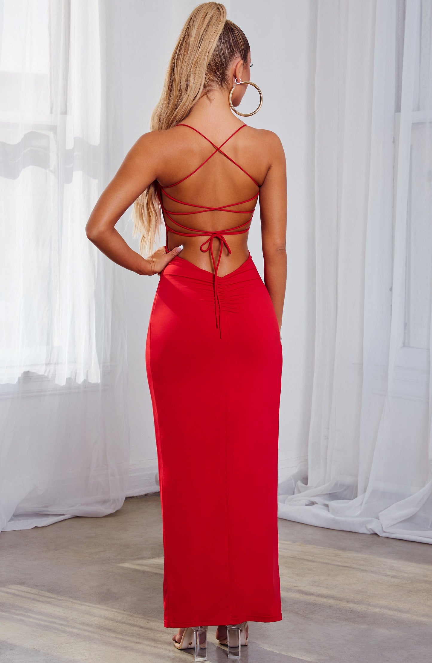 Vestido Maxi Victoria - Rojo