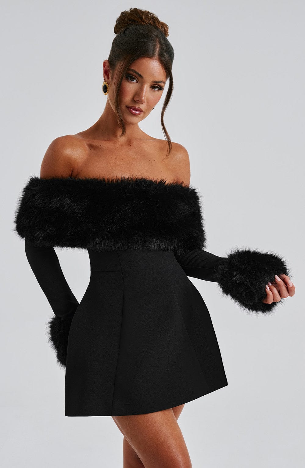 Vestido Mini Villanelle - Negro