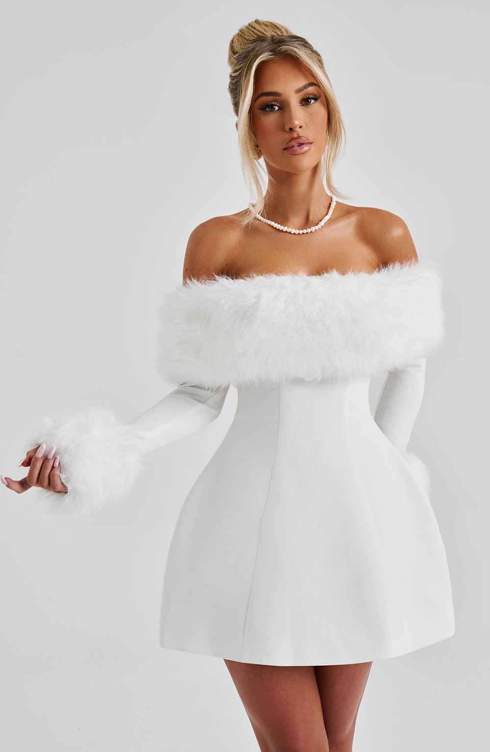 Vestido Mini Villanelle - Marfil