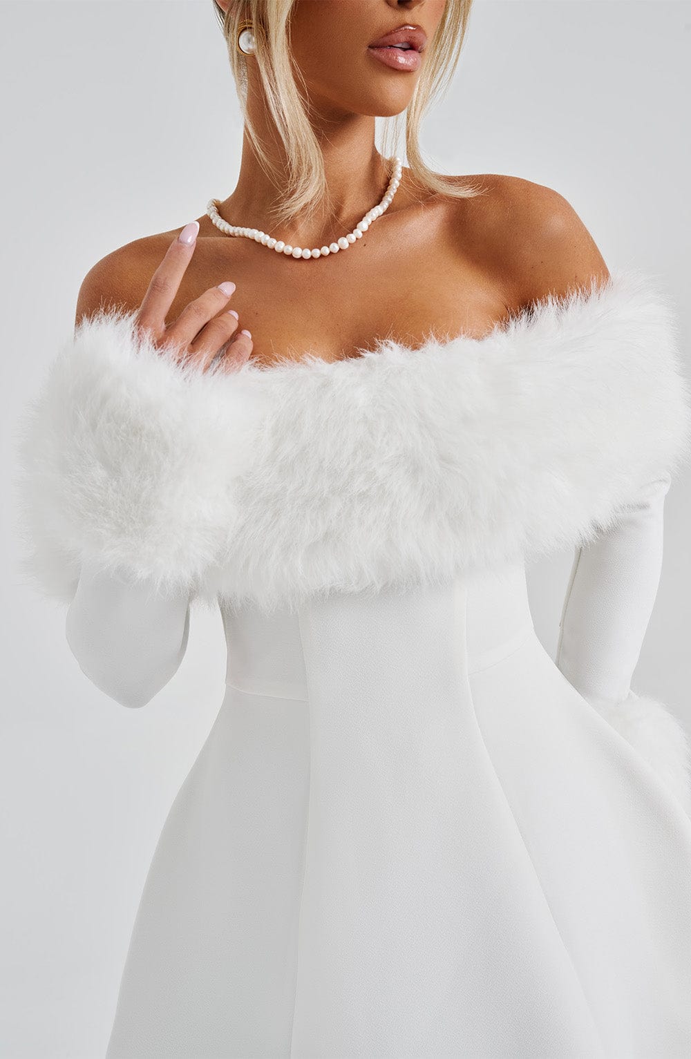 Vestido Mini Villanelle - Marfil