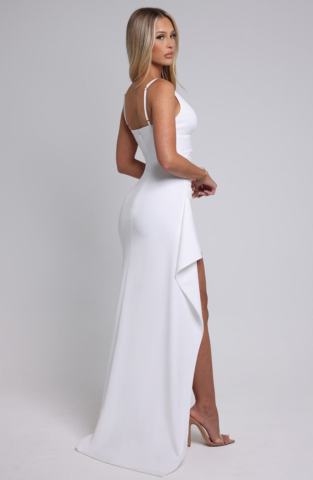 Vestido Maxi Violetta - Marfil