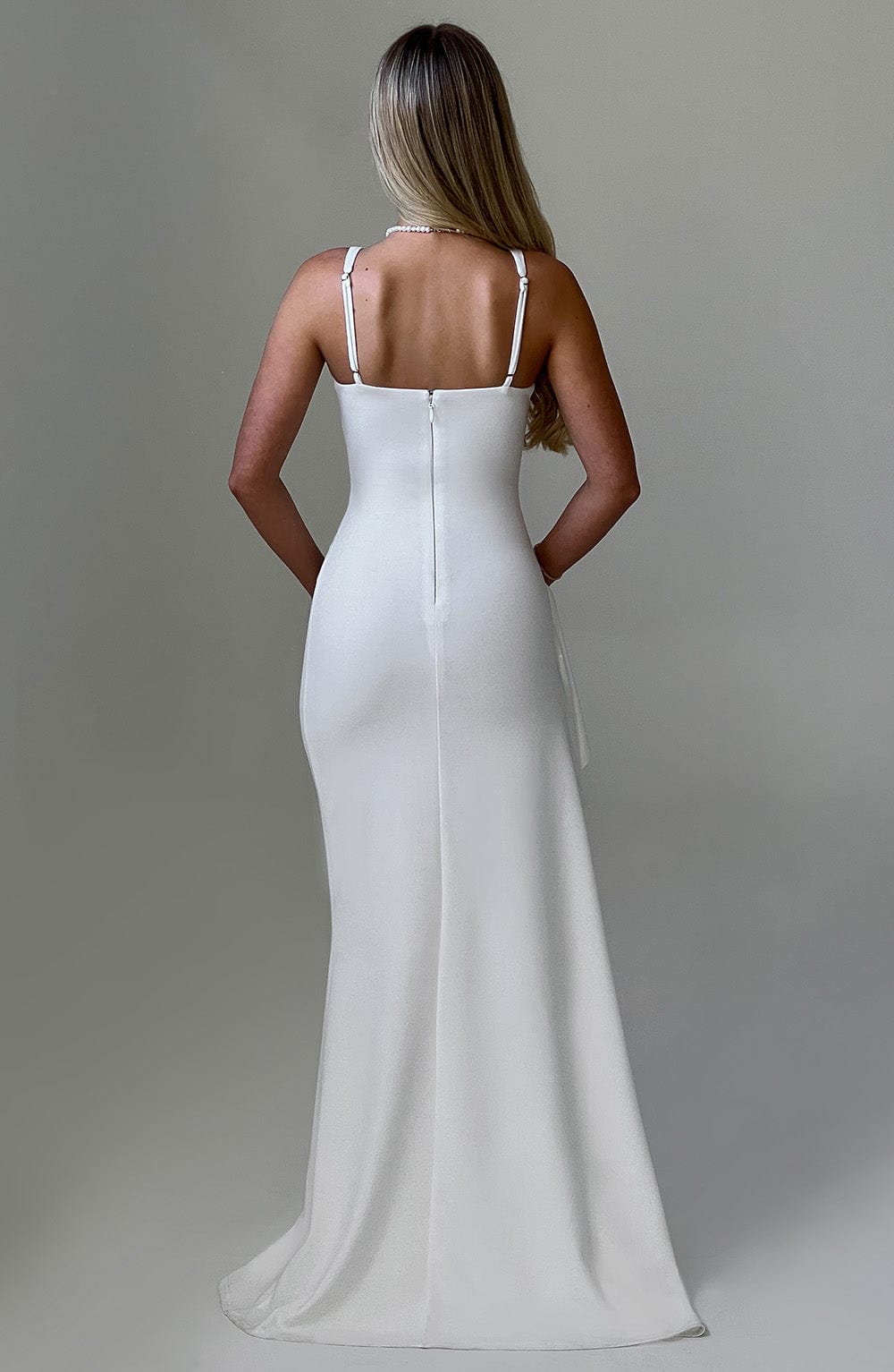 Vestido Maxi Violetta - Marfil